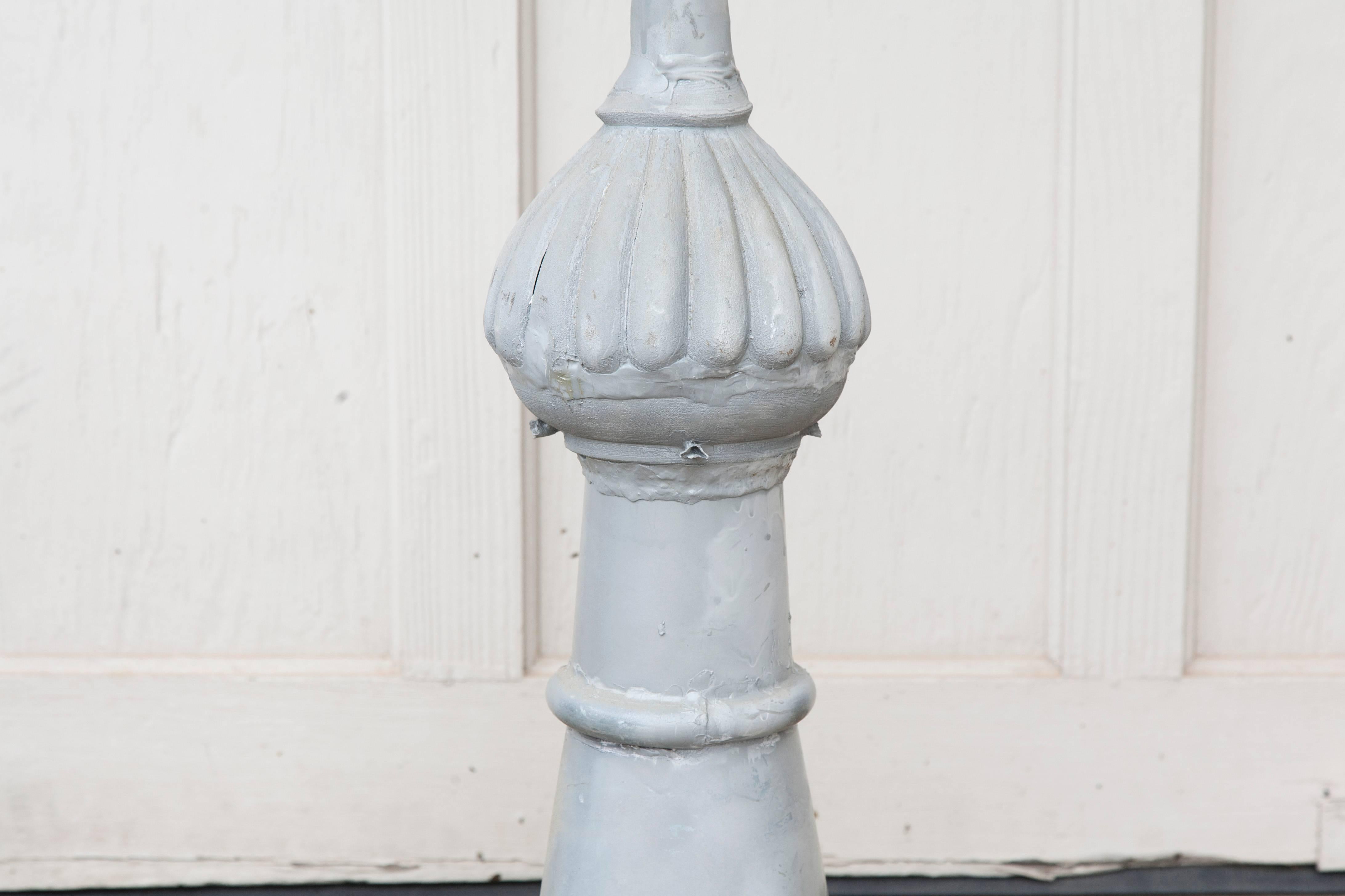 19th Century Decorative Zinc Spire from the Top of a Chateau in Laval Normandy