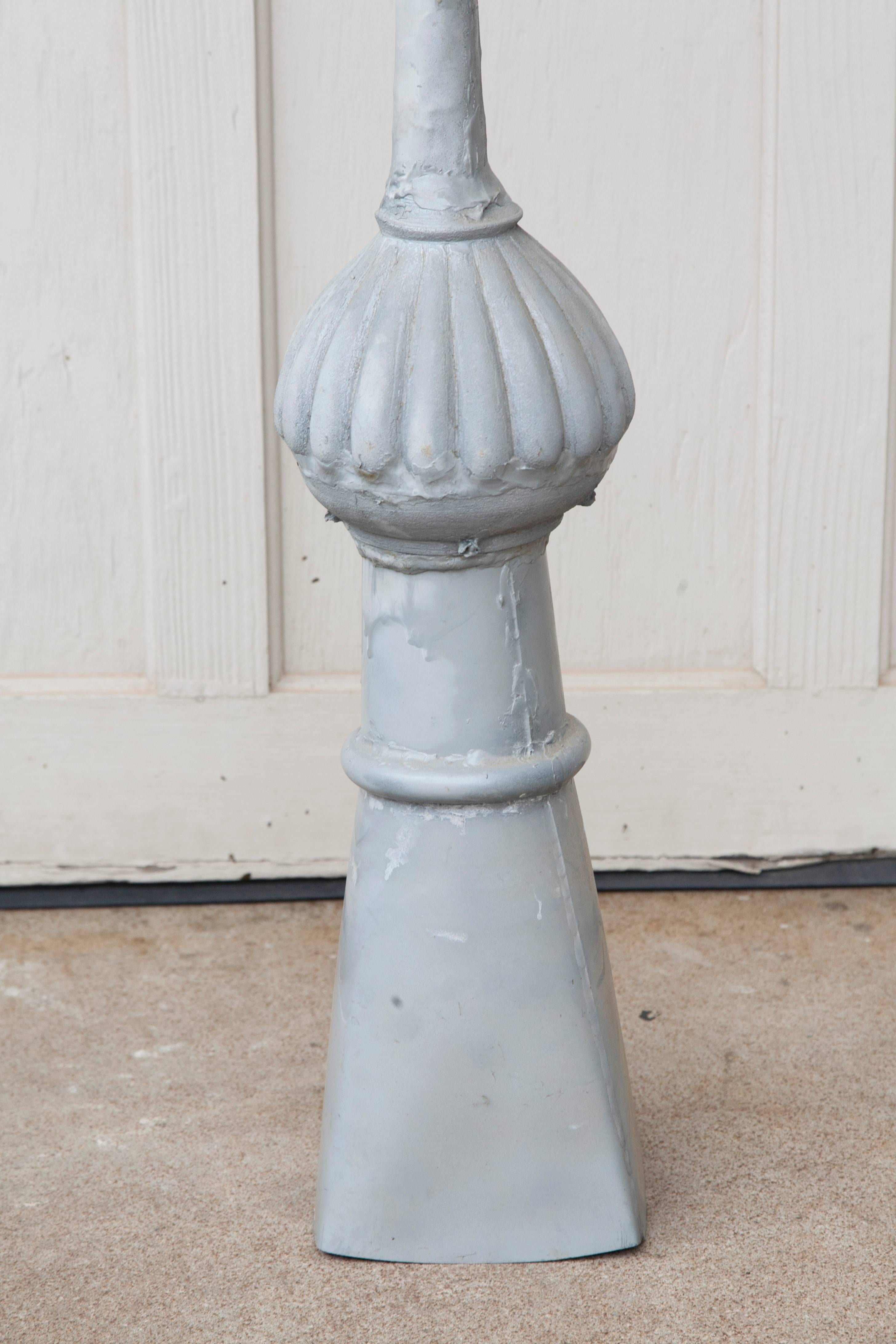 Decorative Zinc Spire from the Top of a Chateau in Laval Normandy 2