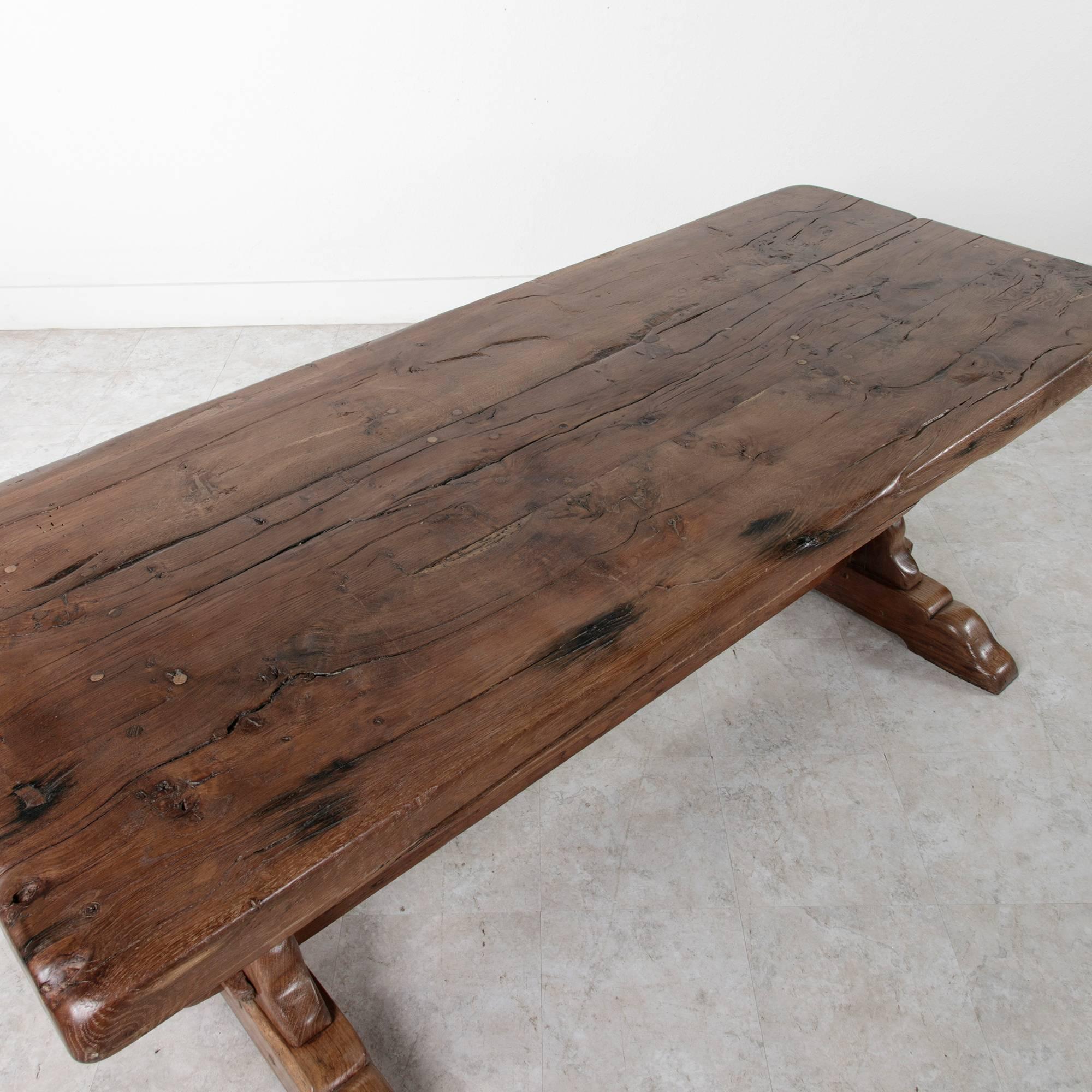 french farm table antique