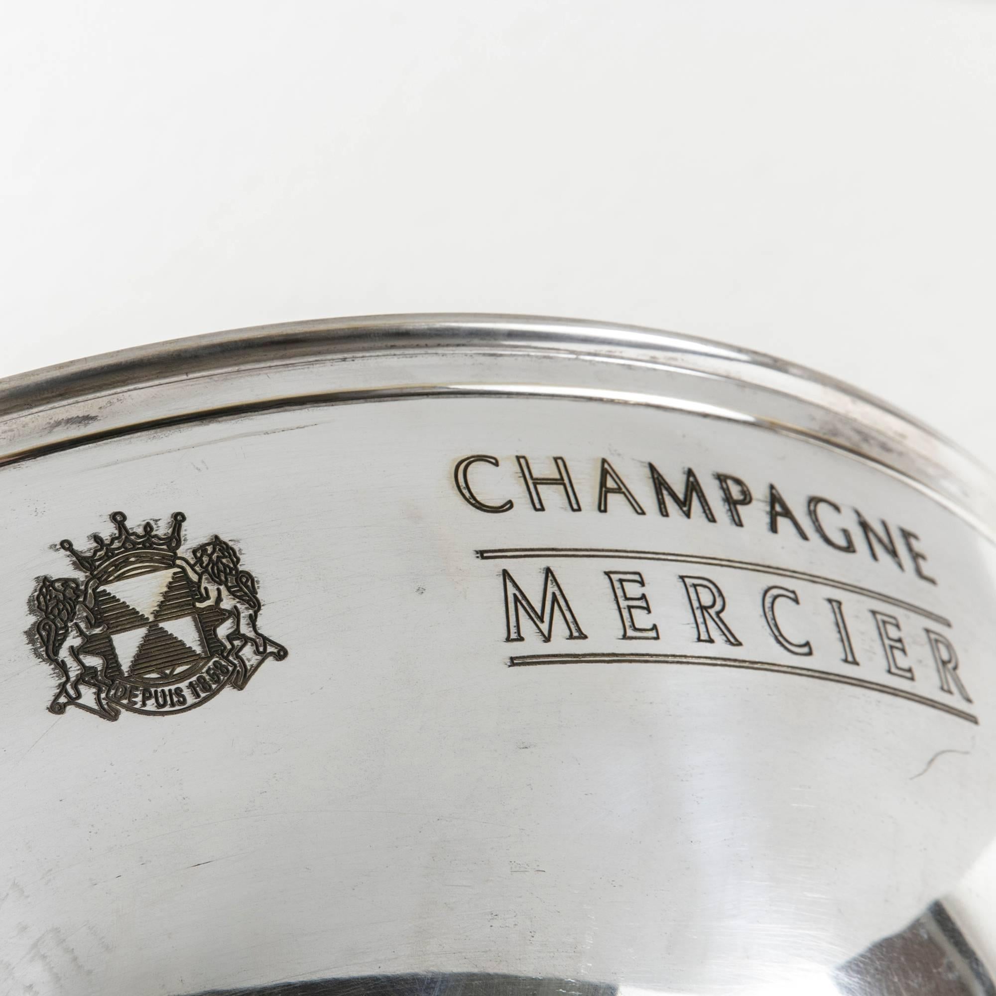 champagne bowl silver