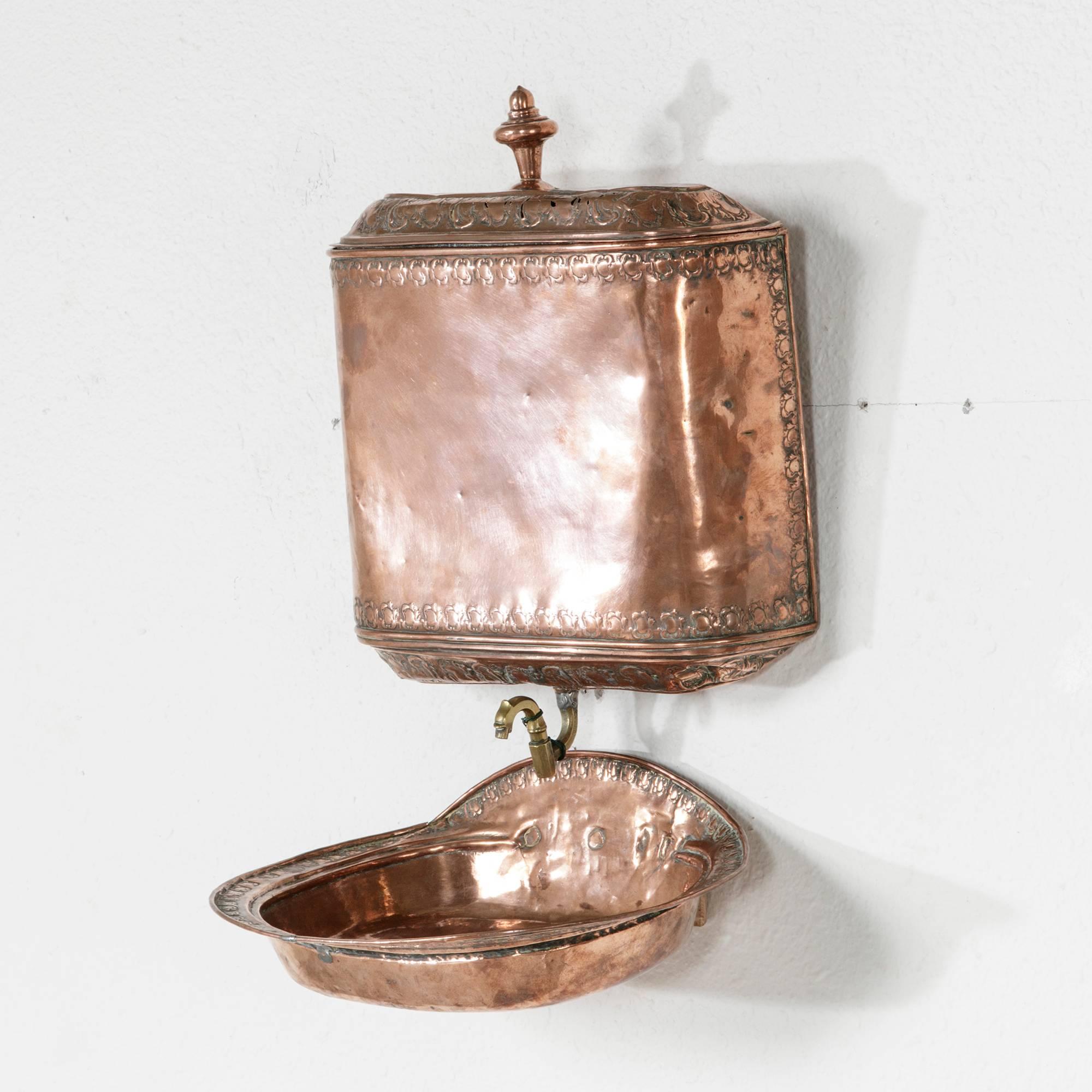 lavabo bronze