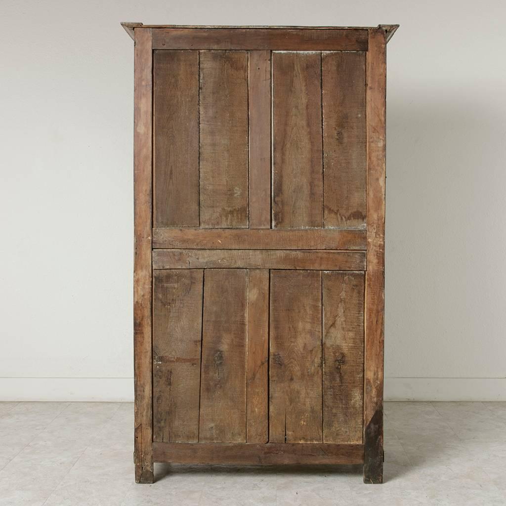 French Empire Period Small-Scale Walnut Armoire with Bronze Fittings 3