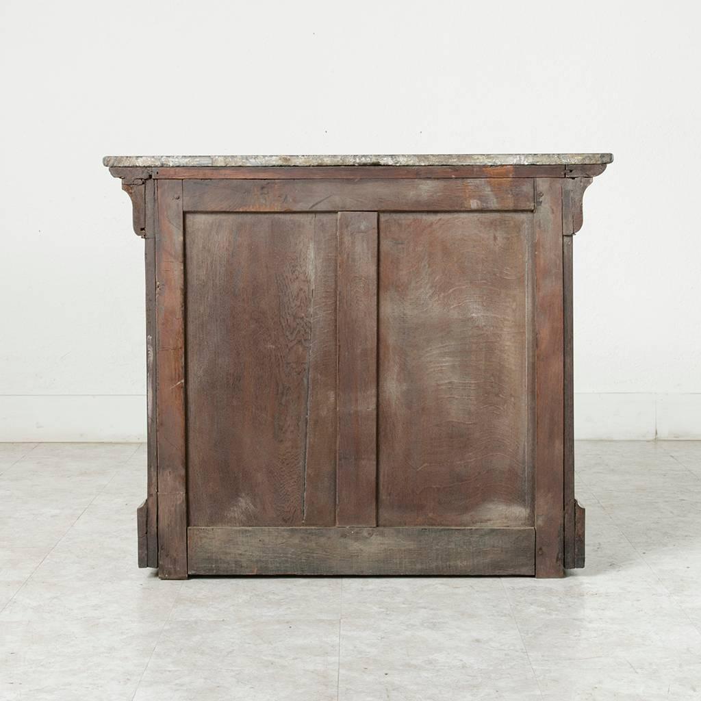 Rare Small-Scale 19th Century Louis Philippe Period Commode, Chest with Marble 5