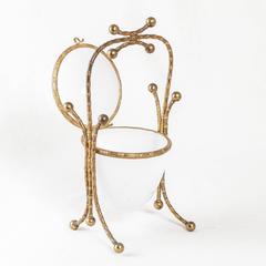 19th C. Napoleon III Period Hinged Opaline Glass Egg Box on Bronze Bamboo Stand