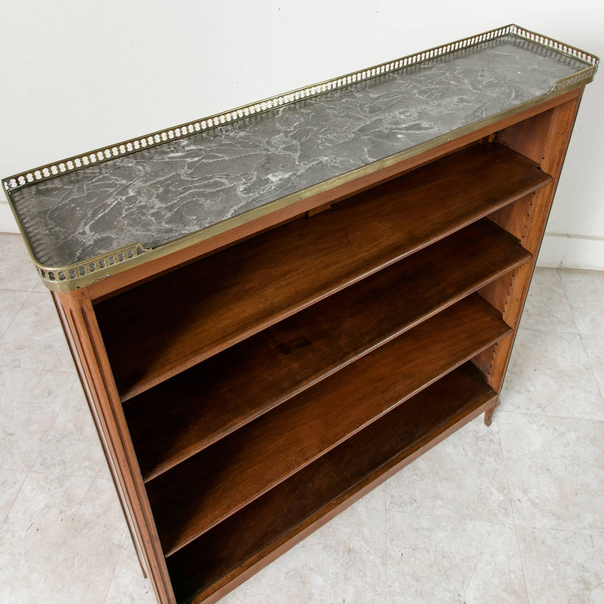 Early 20th Century Louis XVI Style Mahogany Bibliothèque Bookcase 1