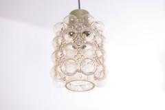 1 of 3 Bubble Glass Pendant Lights by Helena Tynell for GlashüTte Limburg