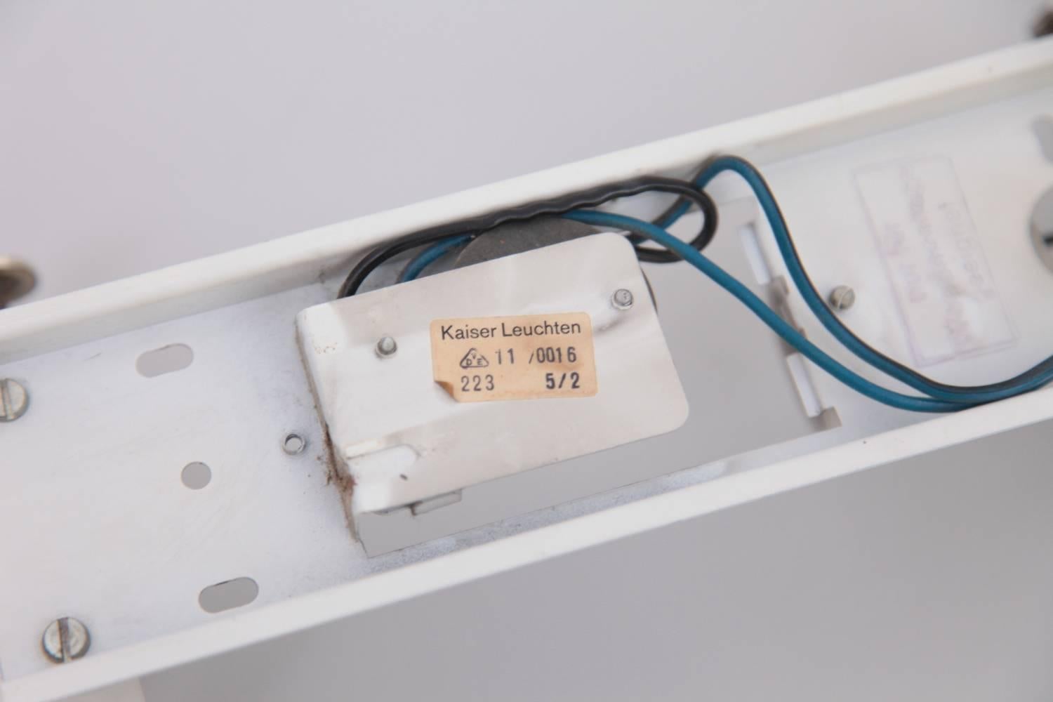Uno de los cinco apliques de cristal de hielo de Kaiser Leuchten en venta 1