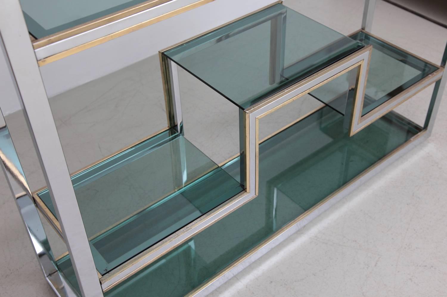 chrome etagere