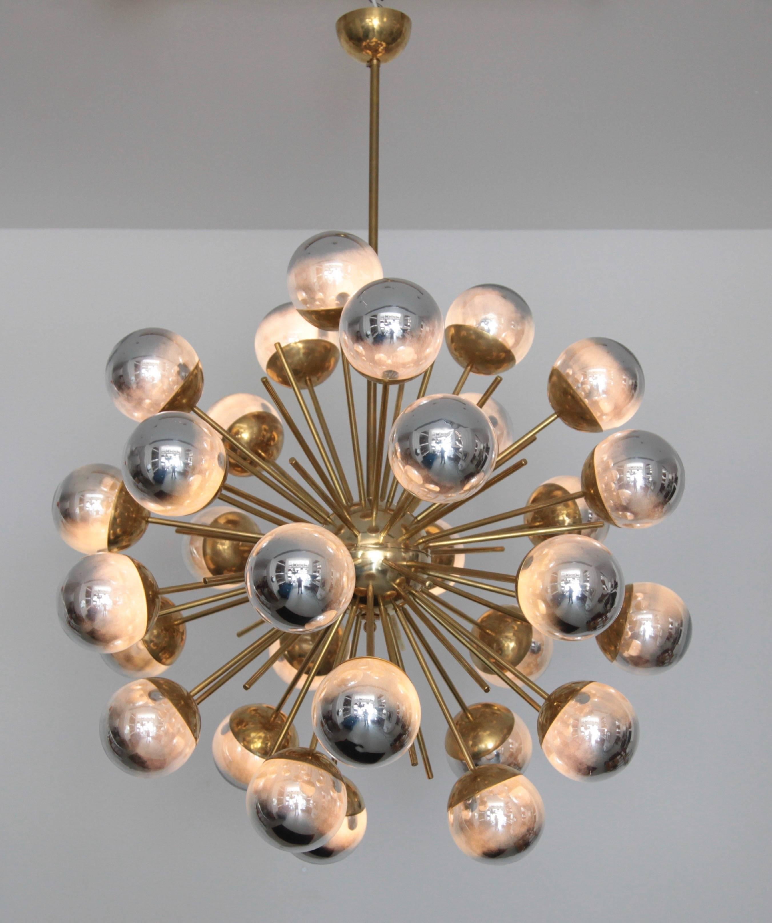 murano glass sputnik chandelier