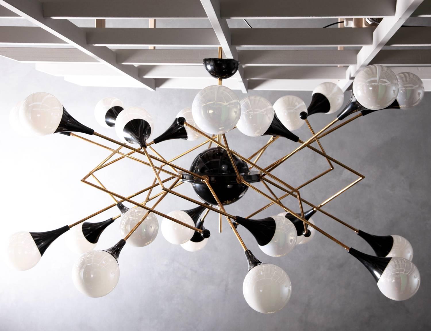 Mid-Century Modern Exceptional Huge Atomic or Sputnik Sculpture