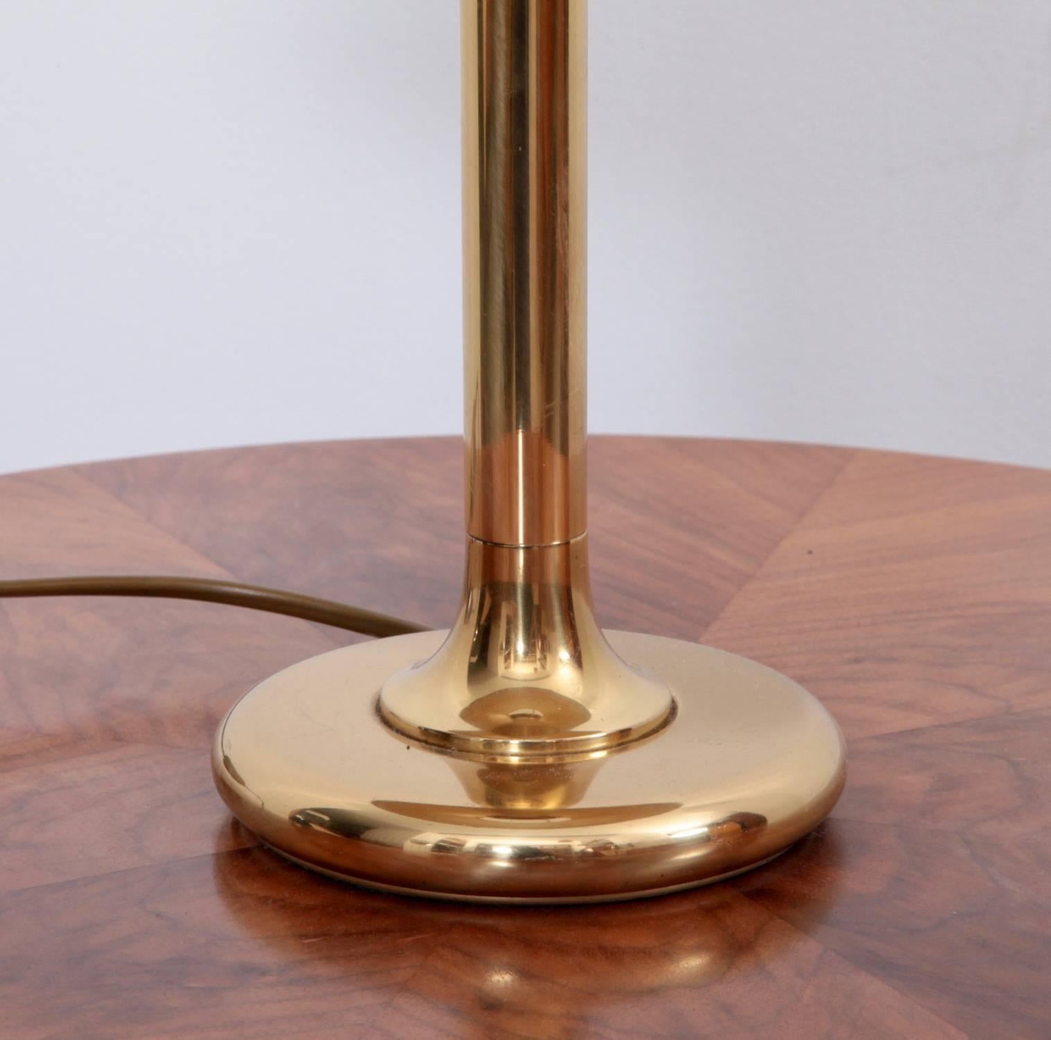 Mid-Century Modern 1 of 16 1970s Brass Table Lamps by Cosack Lights, Germany