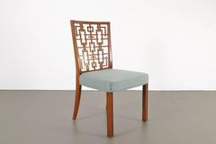 Set of Four Rosewood Chinoiserie Chairs