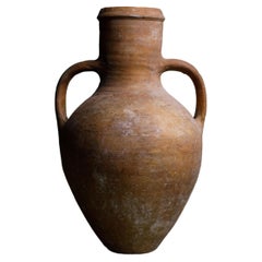 Historic Hitay Clay Pot – Vintage Terracotta Amphora