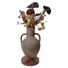 Historic Hitay Clay Pot – Vintage Terracotta Amphora
