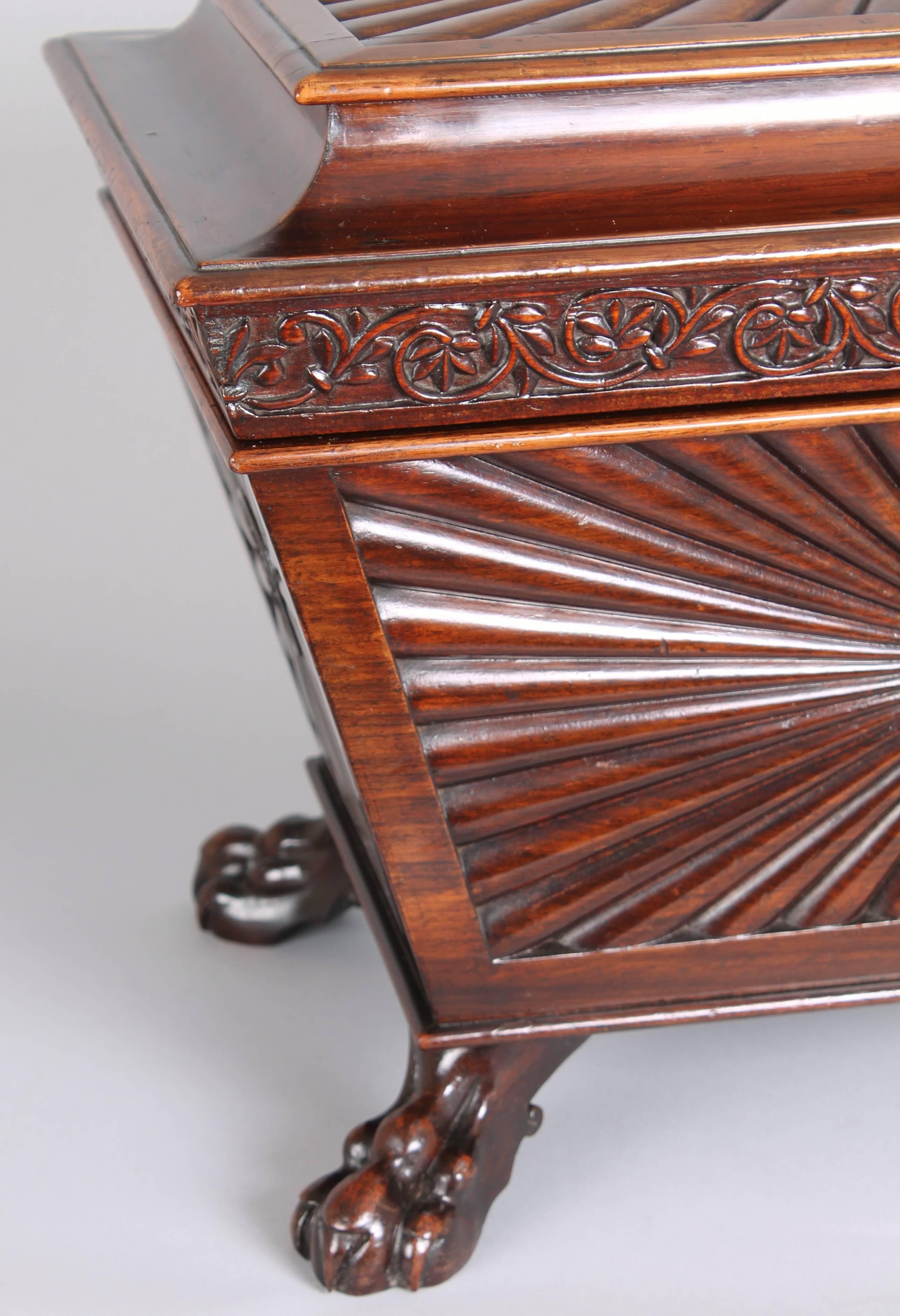 Great Britain (UK) George IV Period Rosewood Casket For Sale