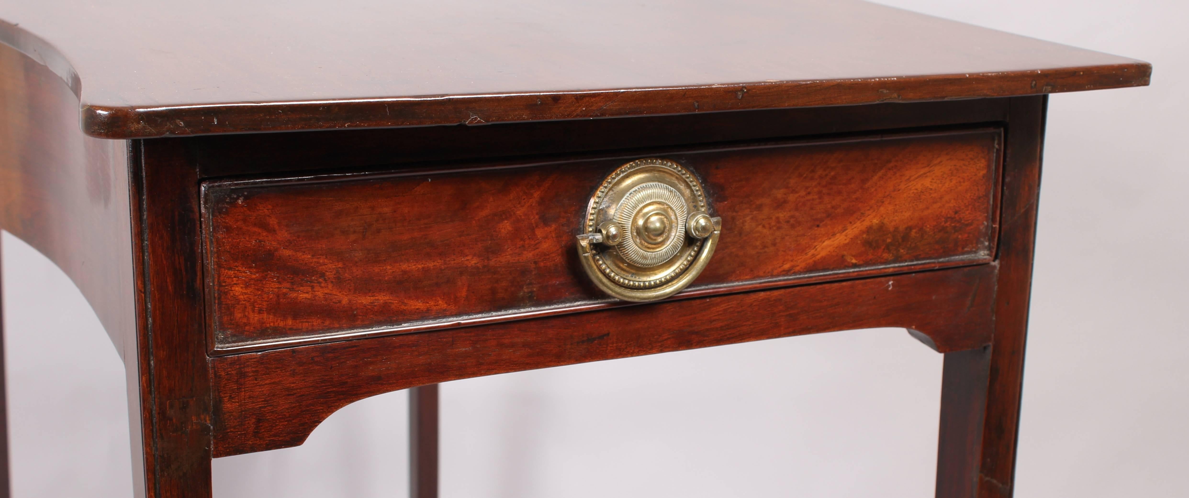 Great Britain (UK) George III Period Mahogany Side Table