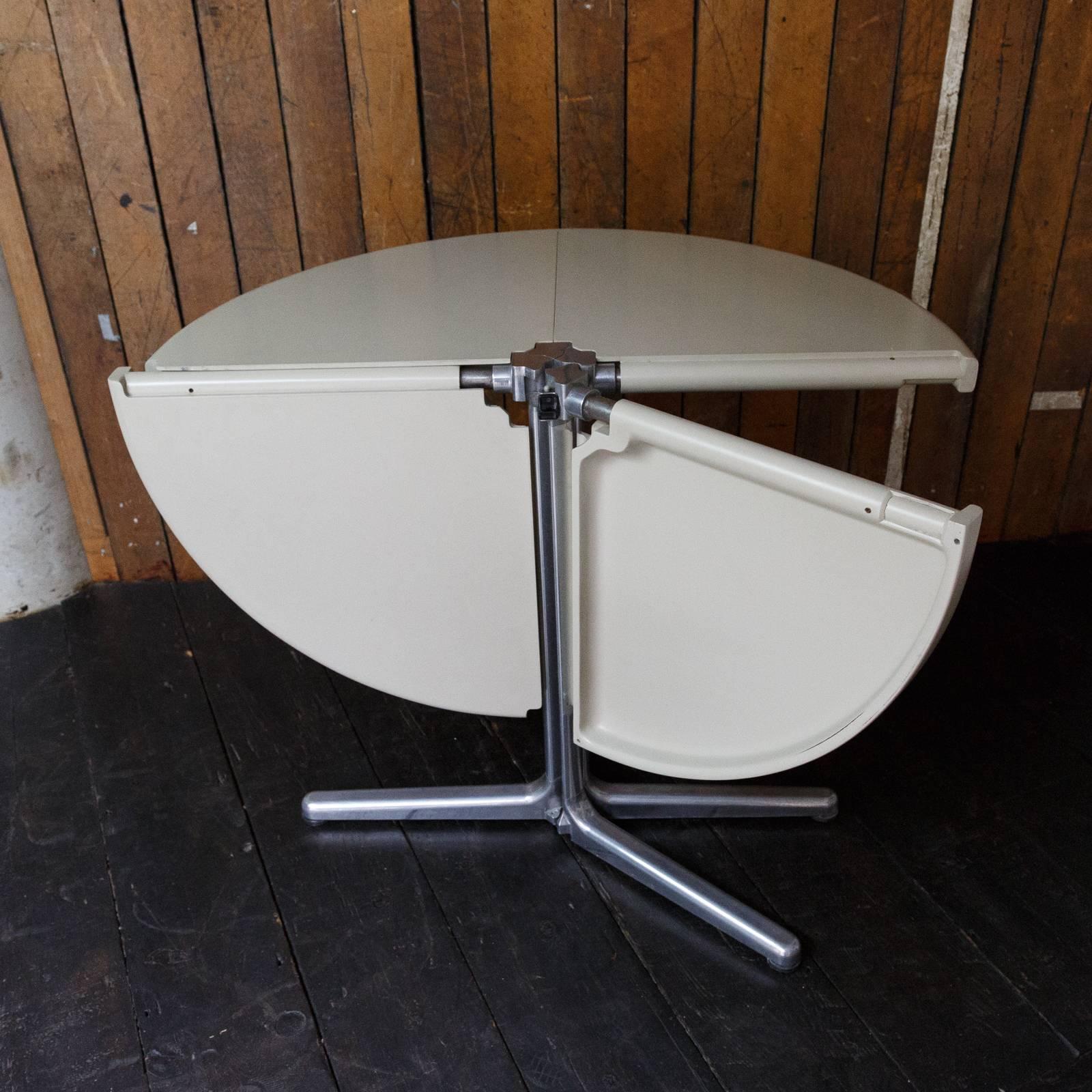 Mid-Century Modern Mid-Century Giancarlo Piretti 'Plana' Folding Table