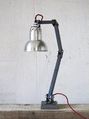 Vintage Memlite Industrial Work Lamp