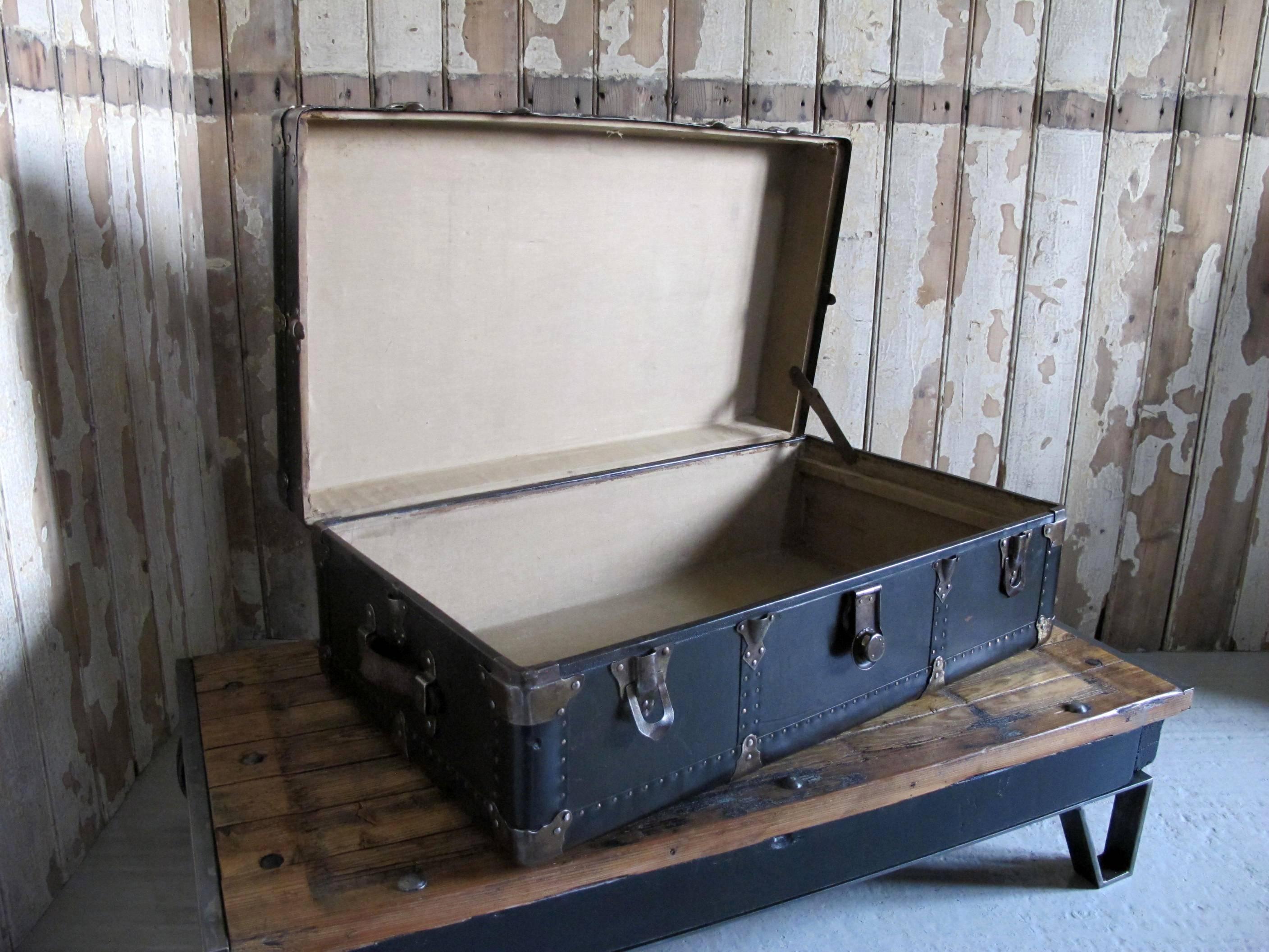 Edwardian American Ocean Liner Trunk, circa 1910