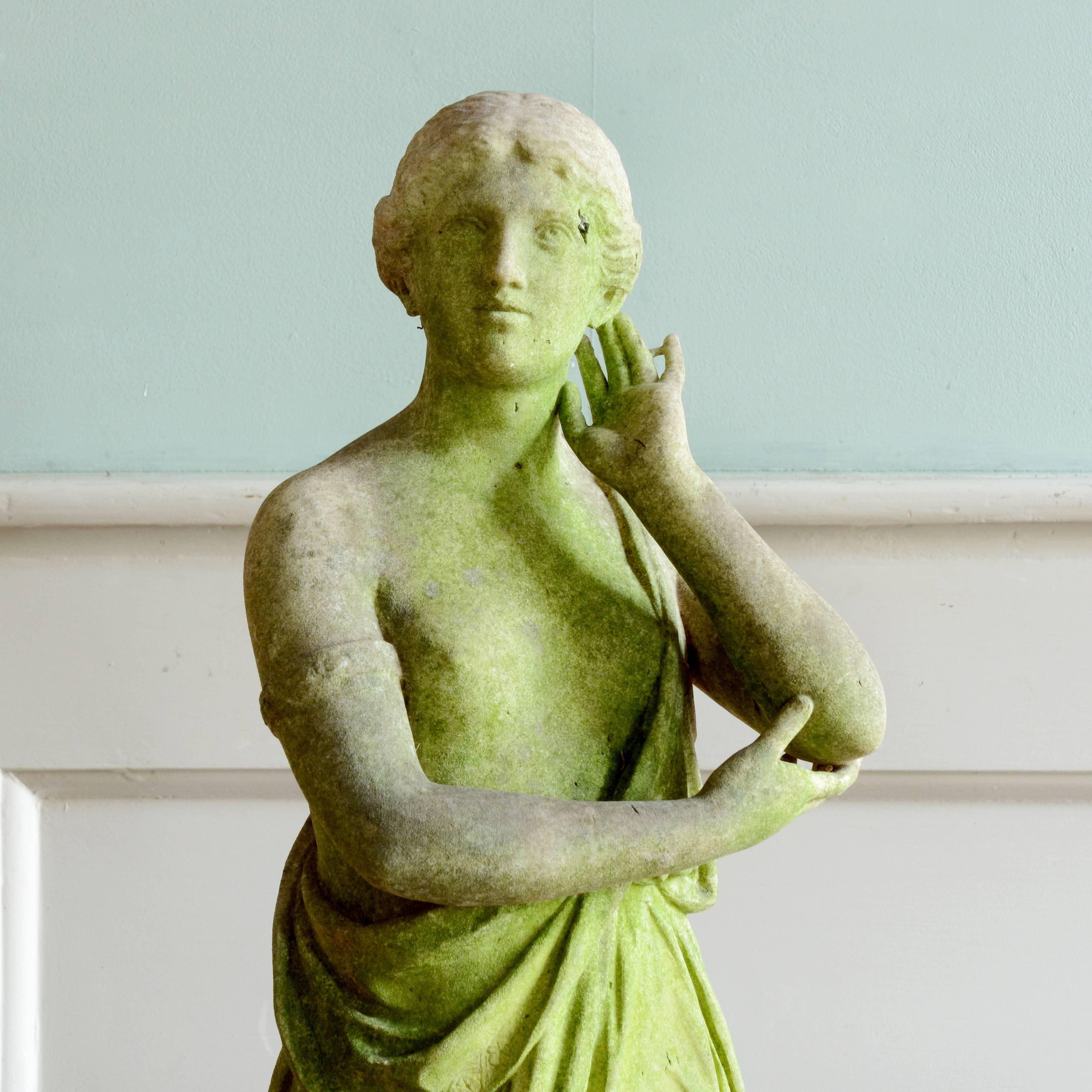 statue d'Echo en marbre du 19ème siècle Bon état à London, GB