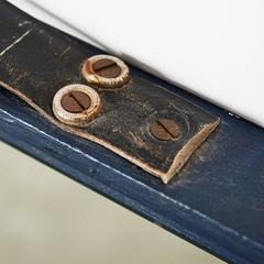 Distressed Floor Standing Mirror