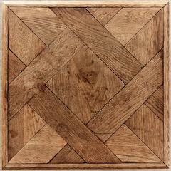 Table surmontée de parquet de Versailles