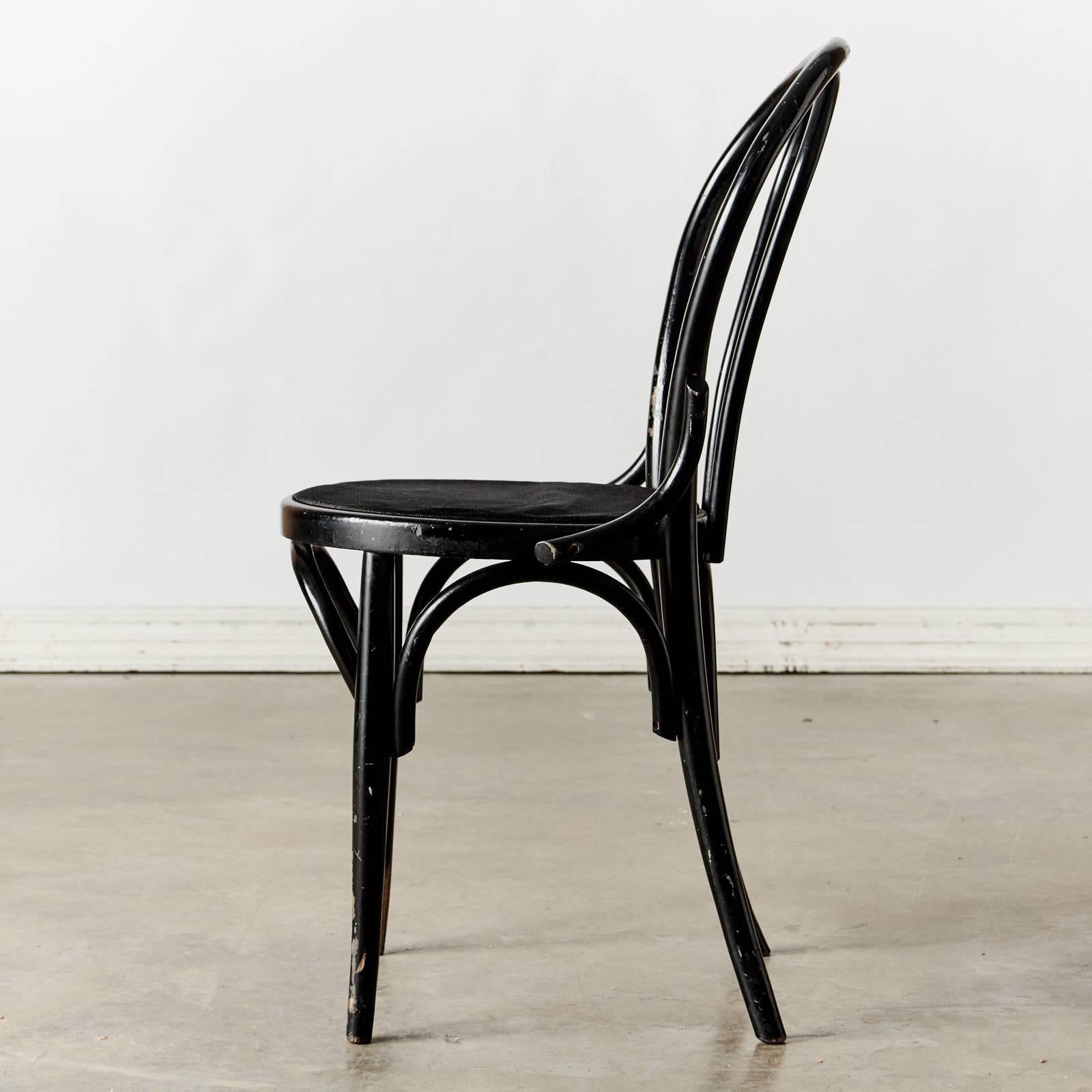 Black Thonet Style Chairs At 1stdibs