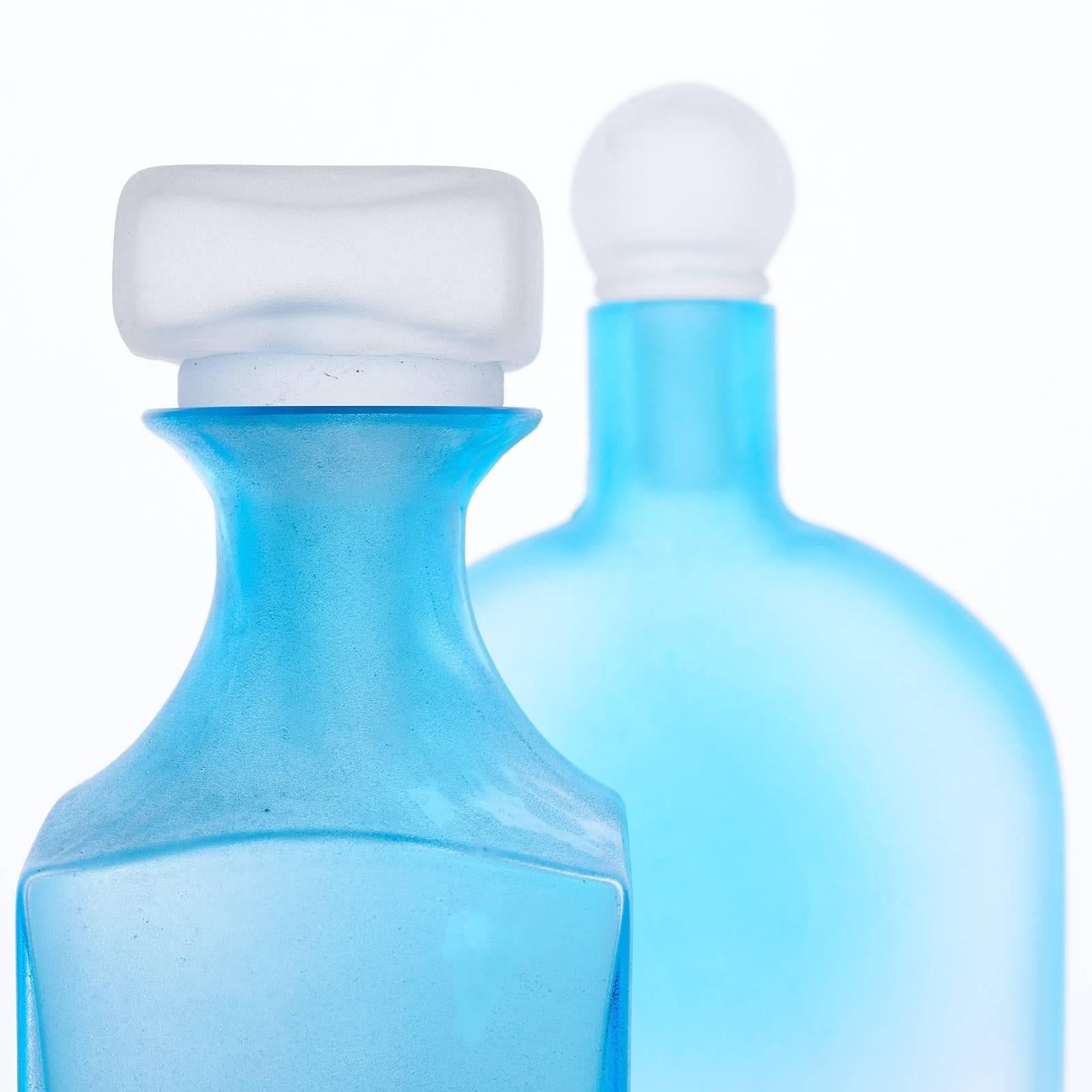 Modern Pair of 'Cenedese' Decanters