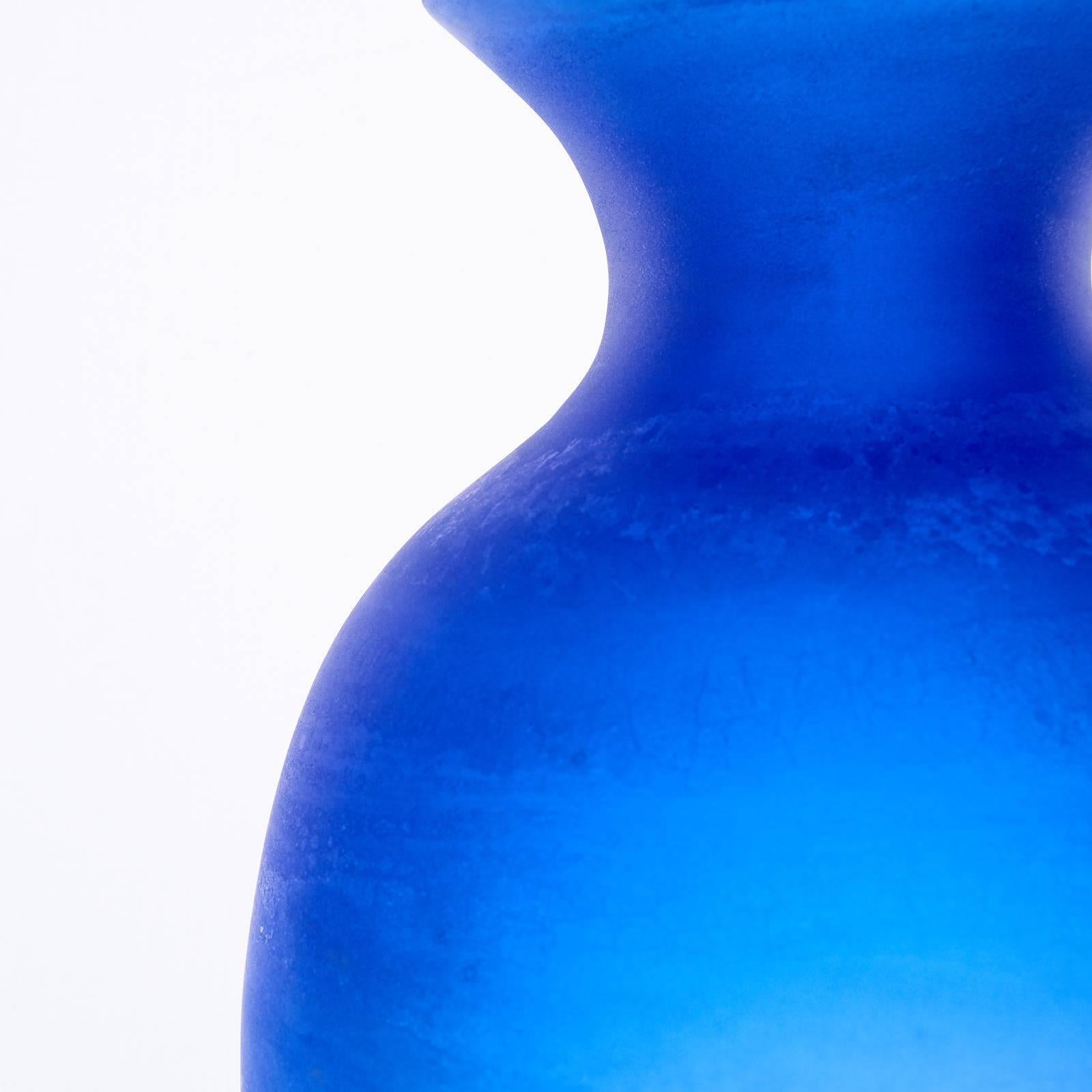 Blue 'Cenedese' Vase In Excellent Condition In London, GB
