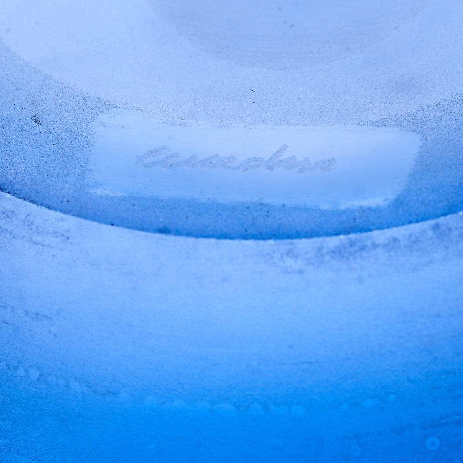 Blue 'Cenedese' Vase 1