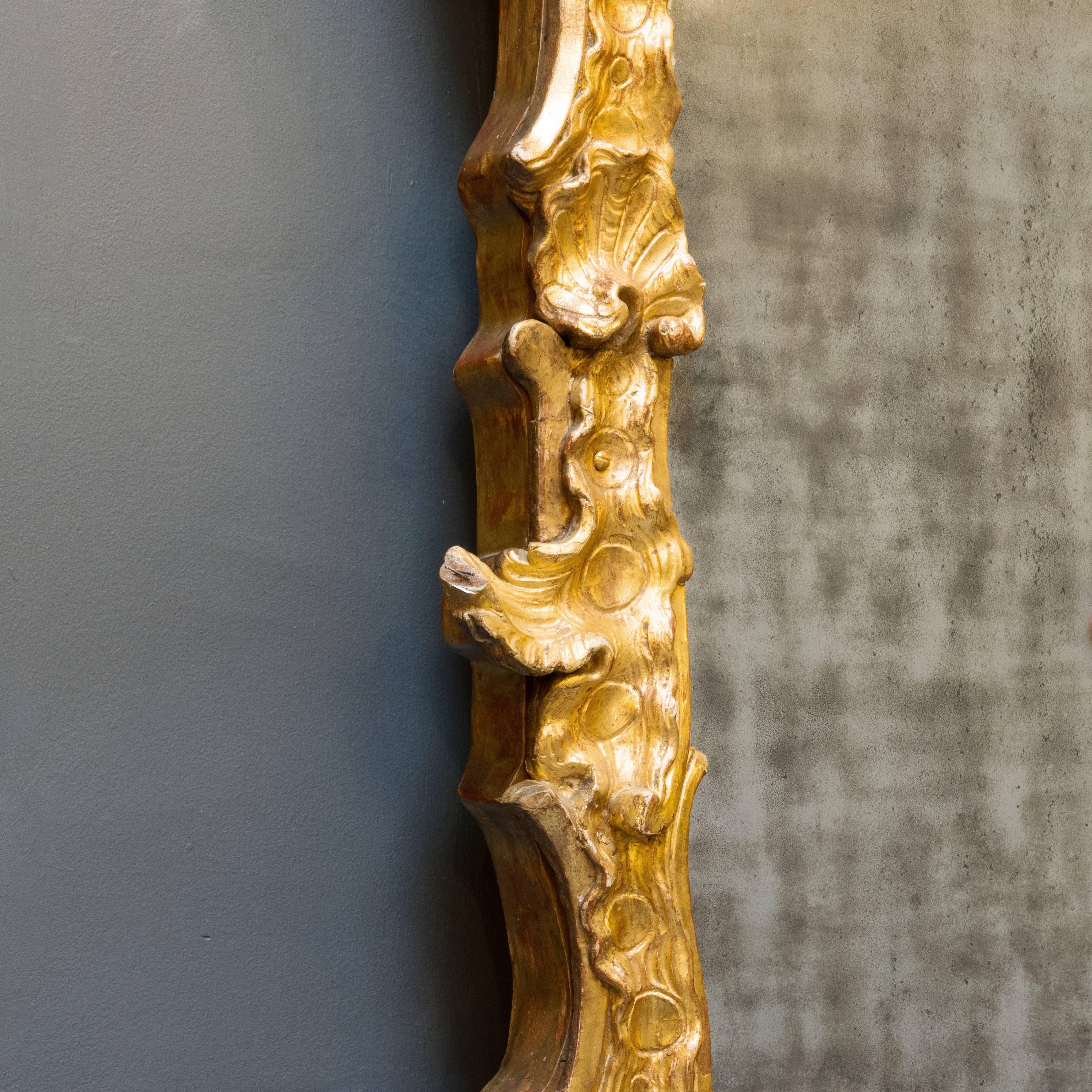 Large Italian Rococo Mirror at 1stDibs