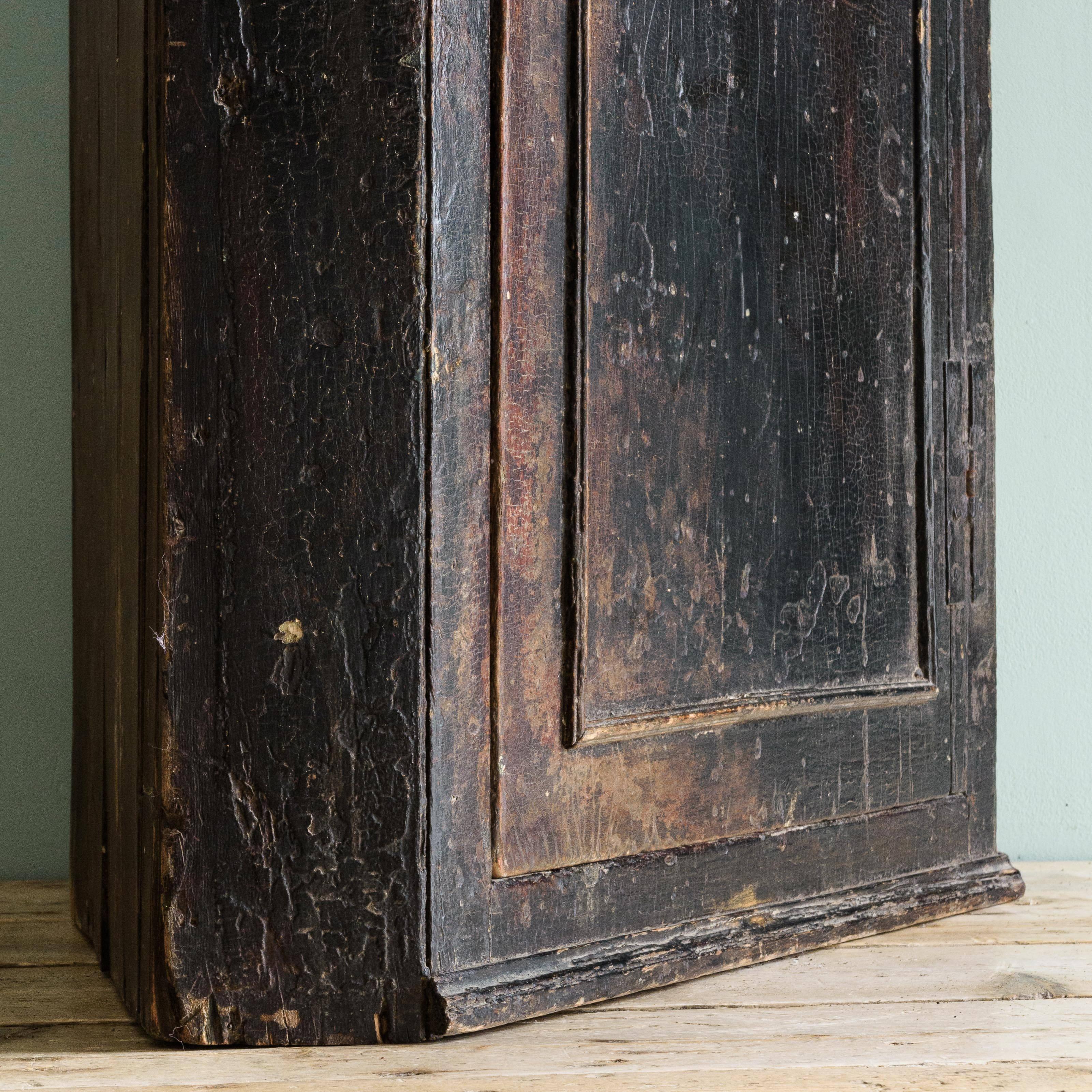 British Eighteenth Century Corner Cabinet