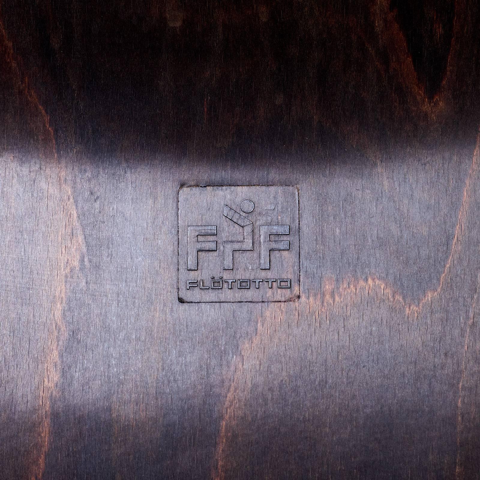 Plywood 1960s Flötotto Pagwood and Leather Dining Chair