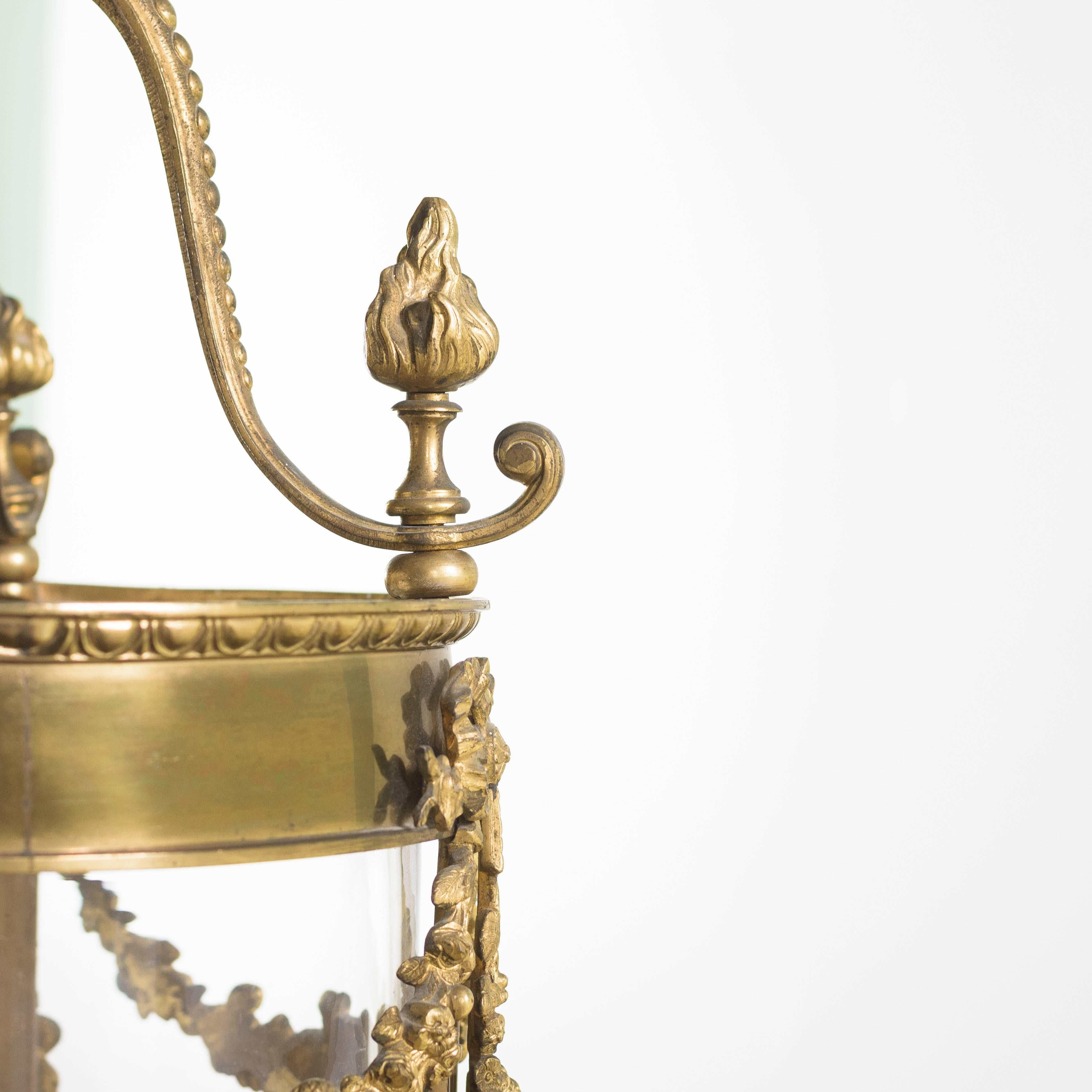Louis XVI Style Lantern In Good Condition In London, GB