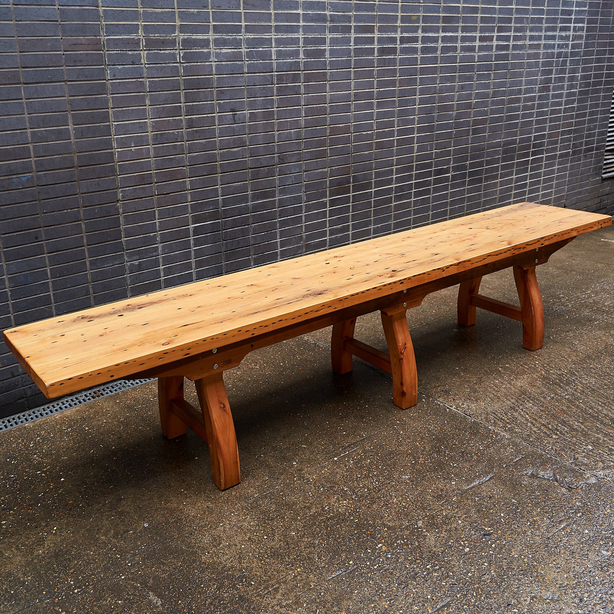 Brixton Railway Sleeper Dining Table For Sale At 1stdibs
