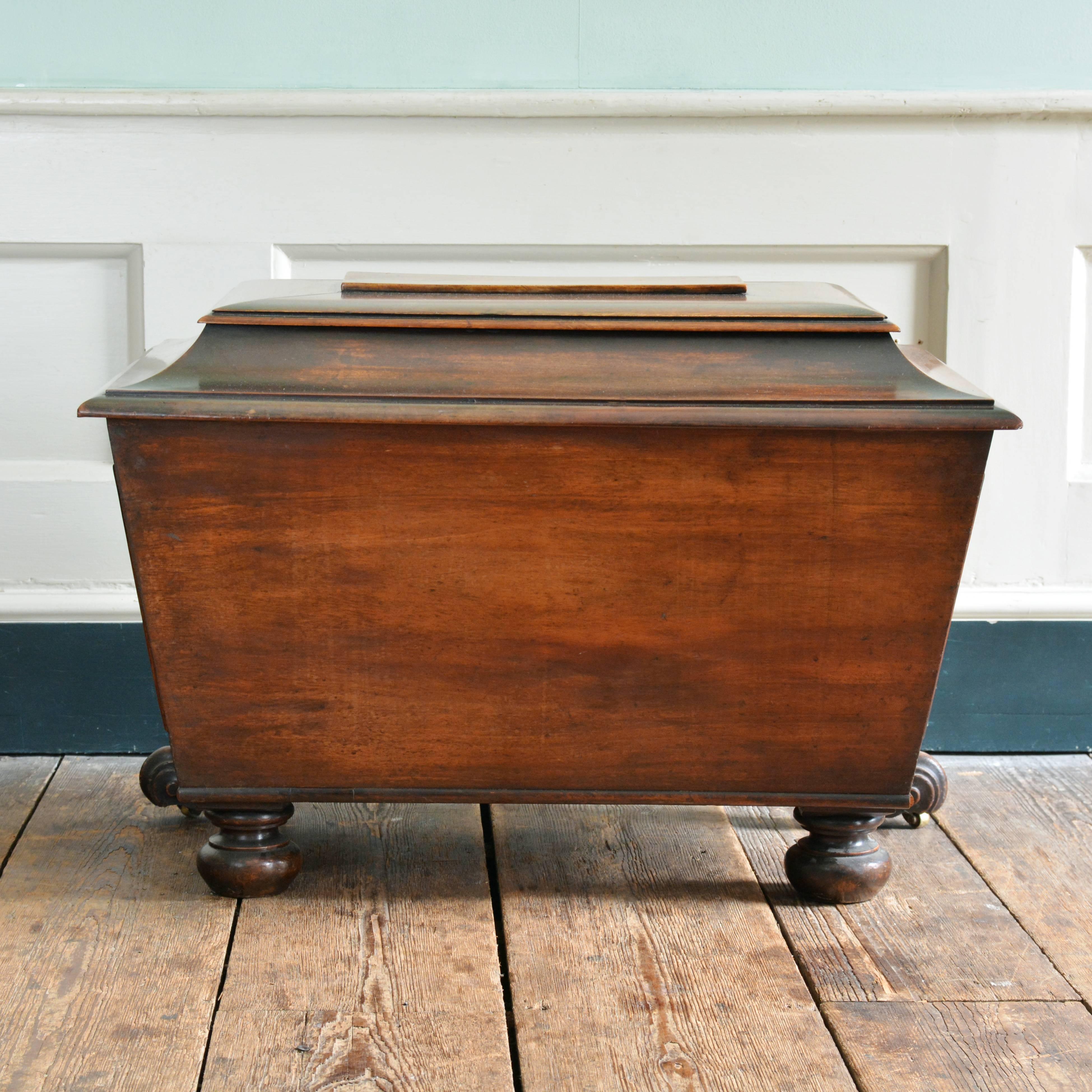 Early 19th Century George IV Mahogany Wine Cooler