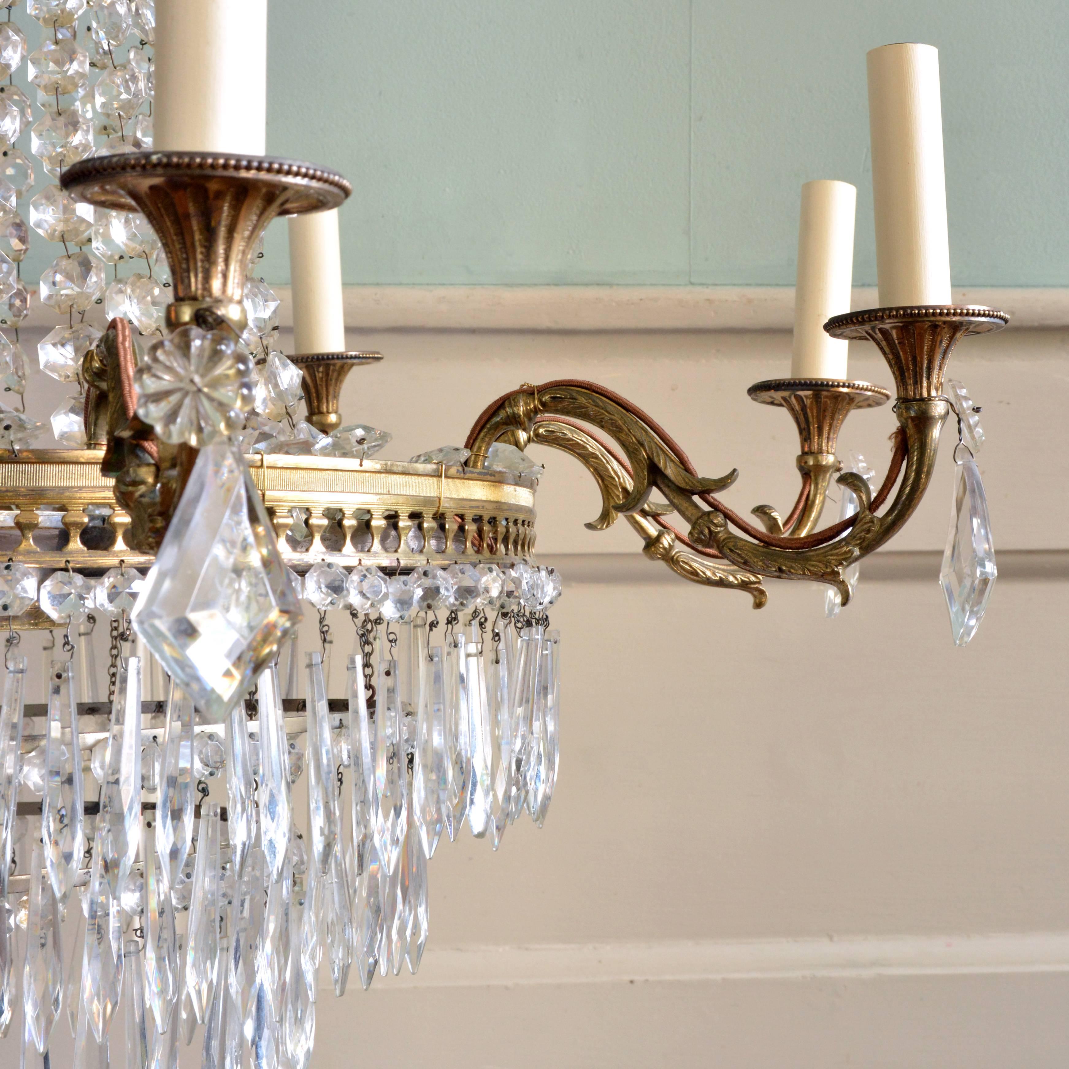 French Glass Chandeliers 3