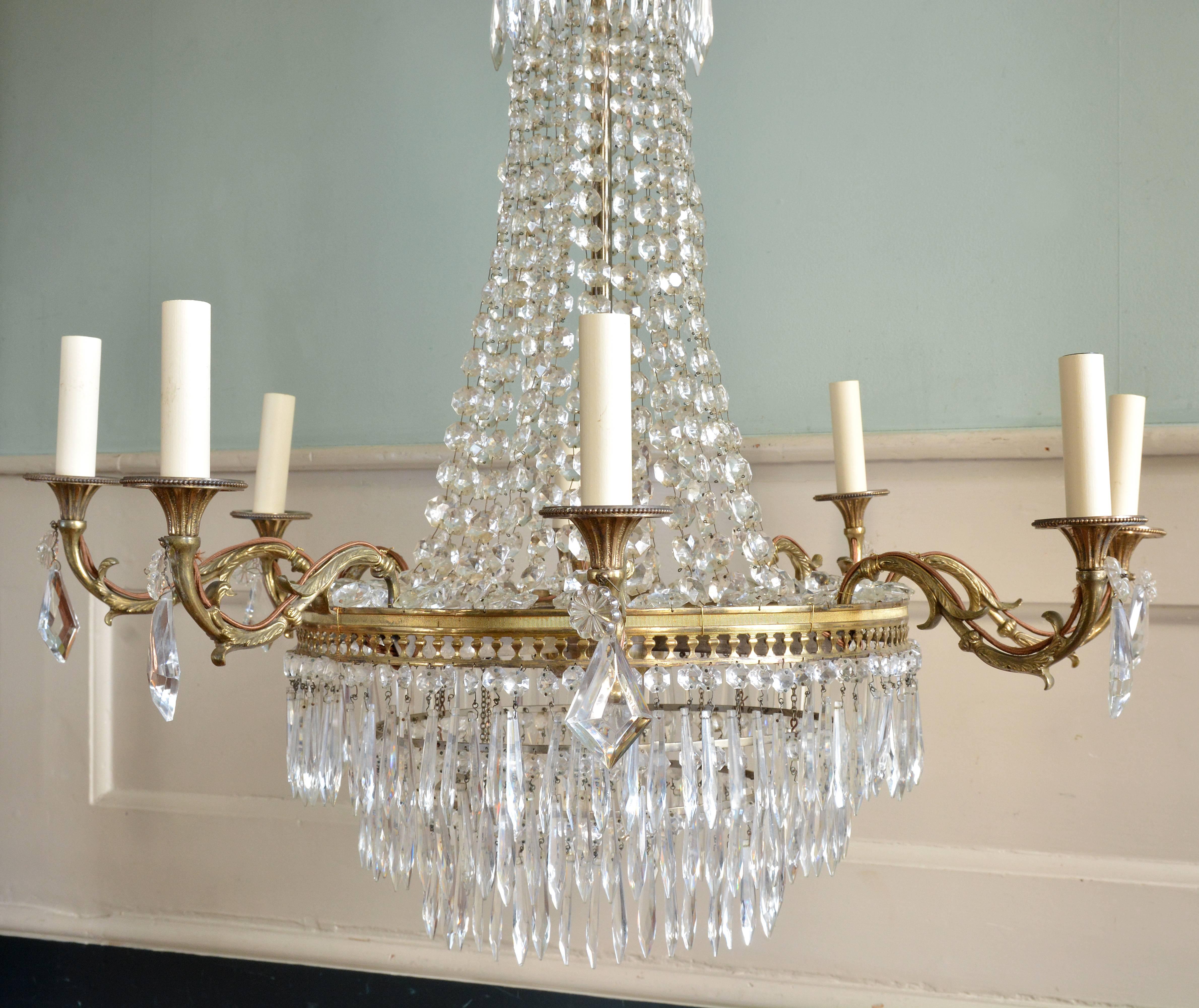 Other French Glass Chandeliers