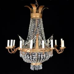 Continental Tent and Bag Chandelier