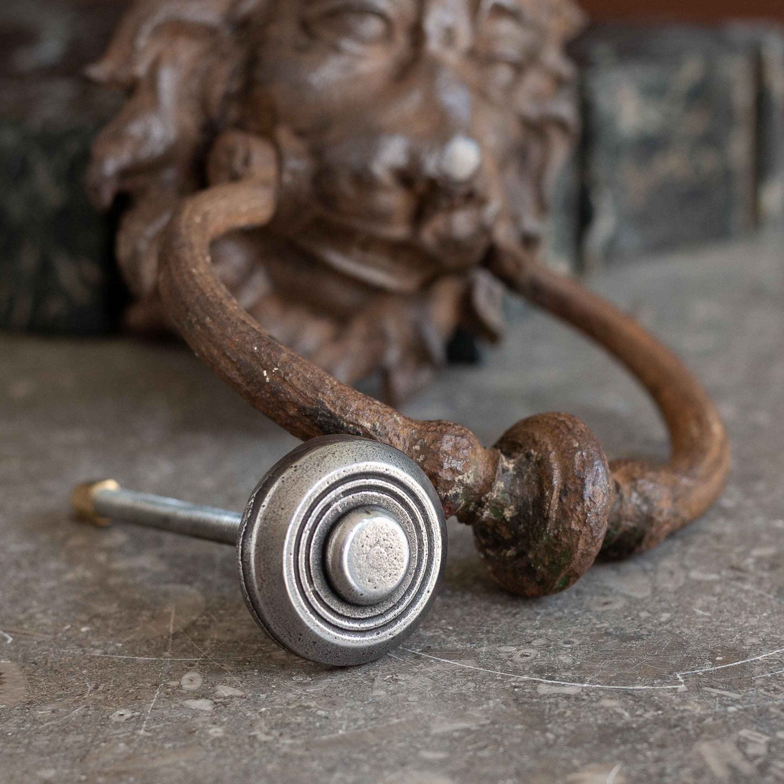 George III Wrought and Cast Iron Door Knocker For Sale 1