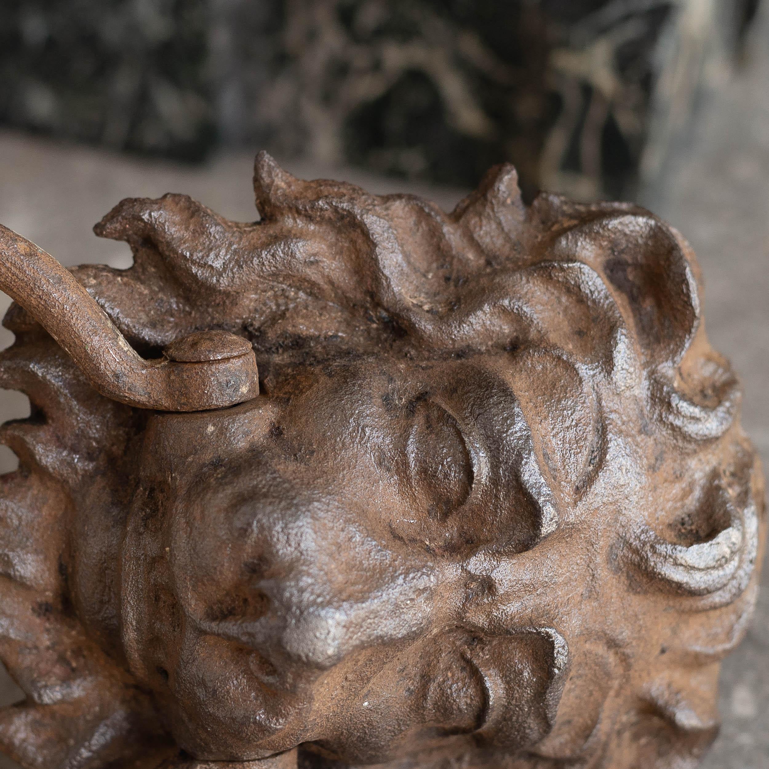 George III Wrought and Cast Iron Door Knocker For Sale 4