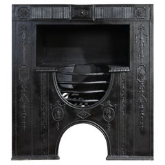 George III Neo-Classical Cast Iron Hobgrate c.1790