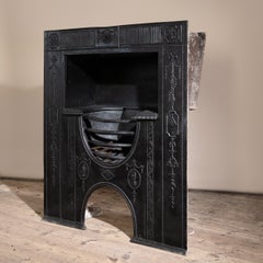 George III Neo-Classical Cast Iron Hobgrate c.1790
