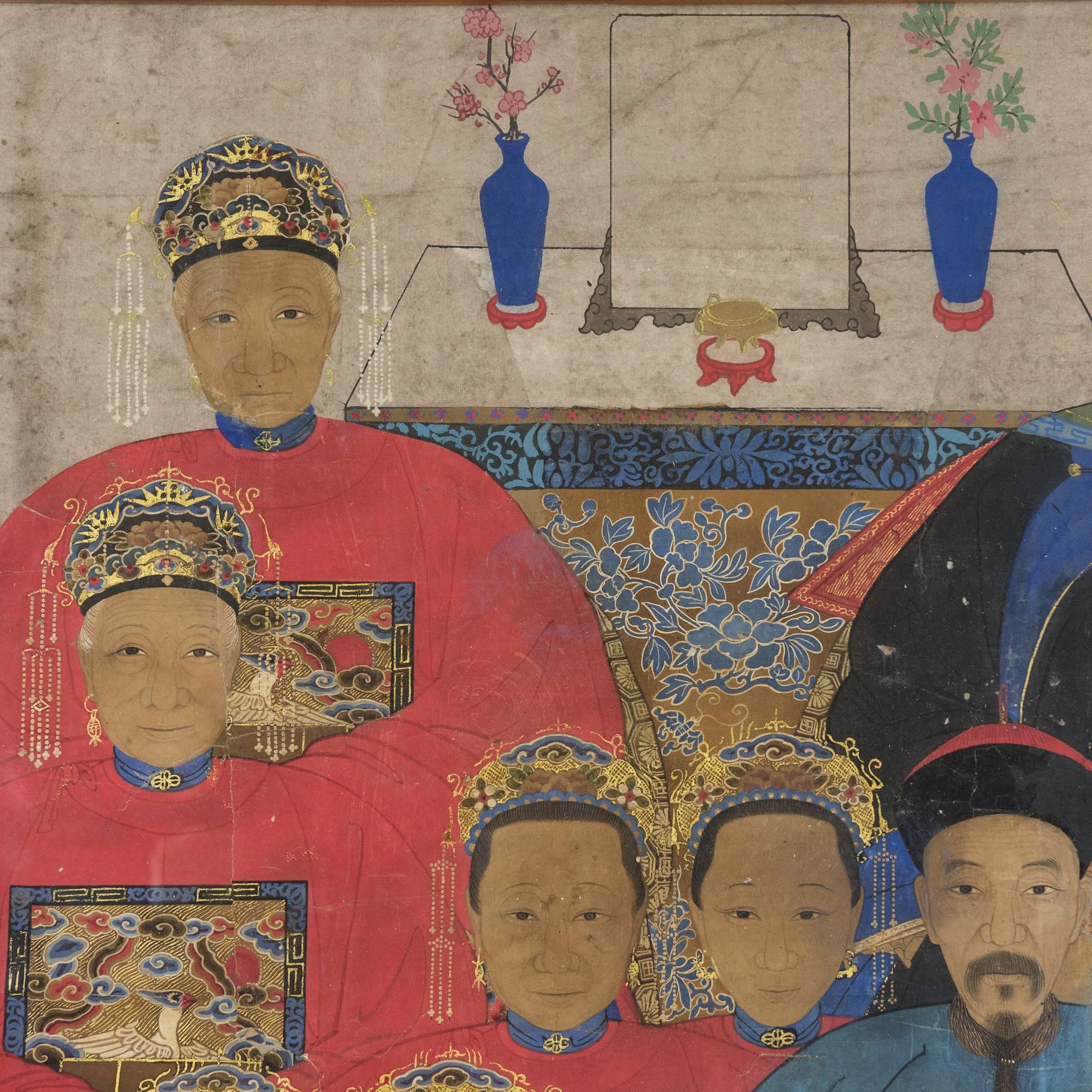 Qing Dynasty Ancestor Portraits 3