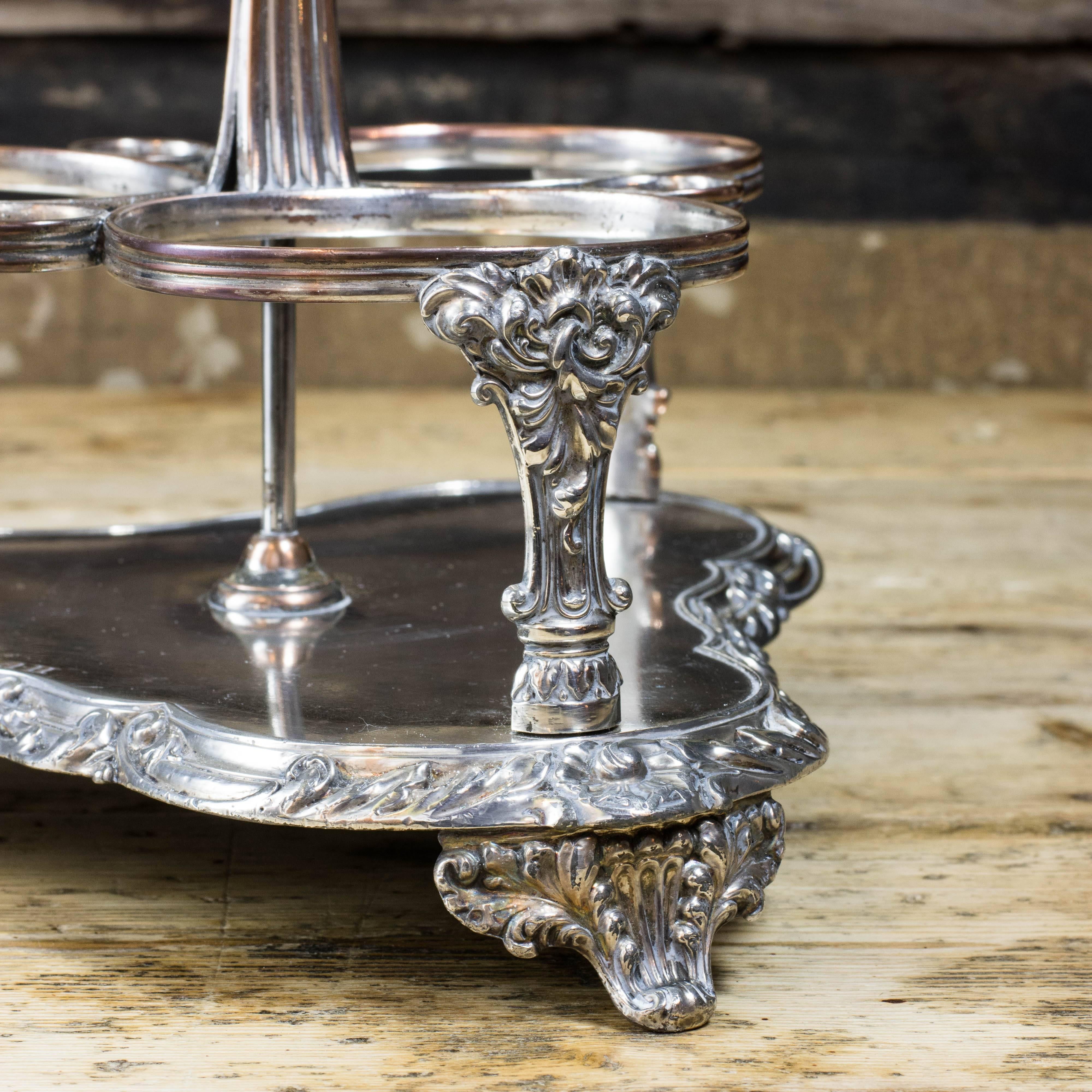Early Victorian Decanter Stand 1