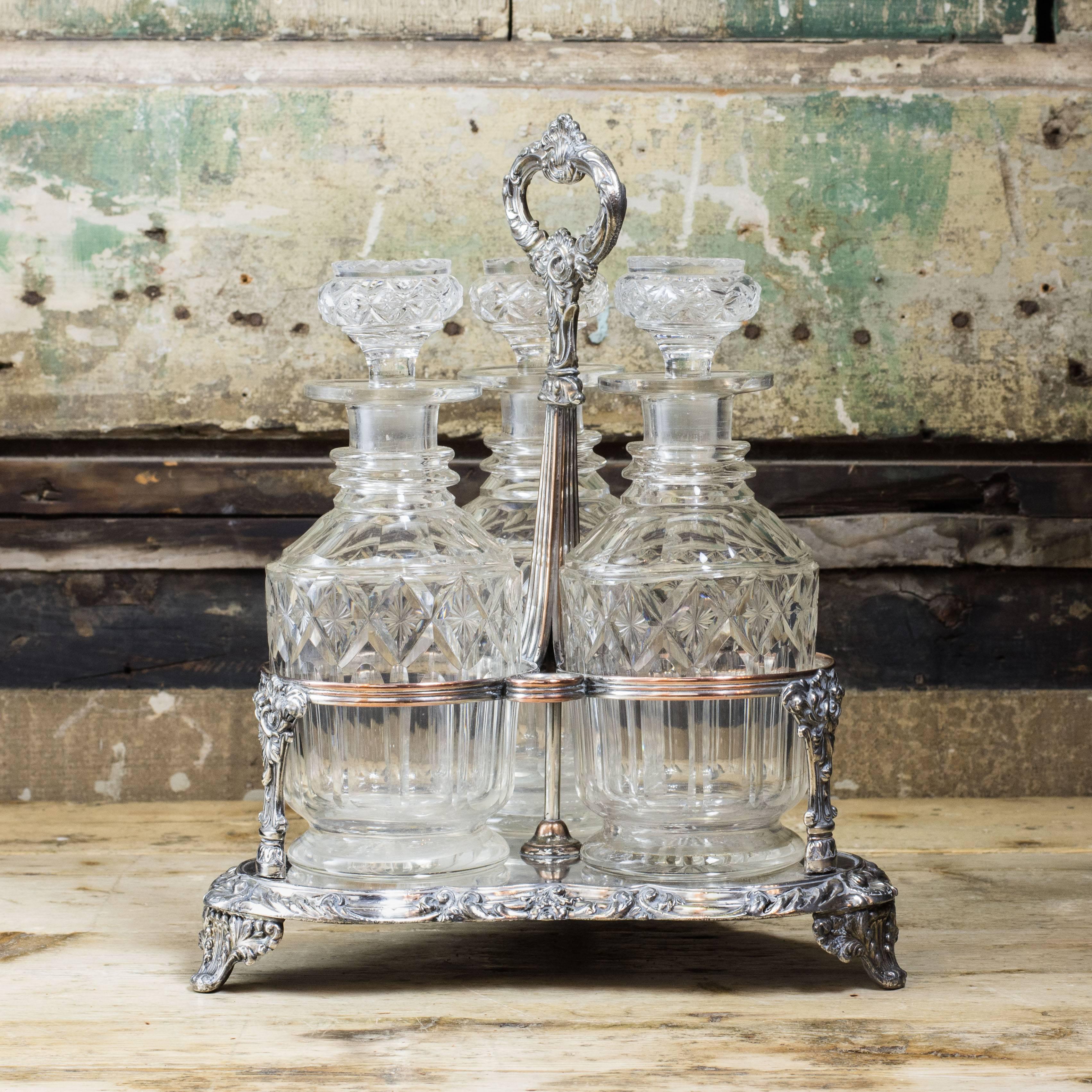Early Victorian Decanter Stand 3