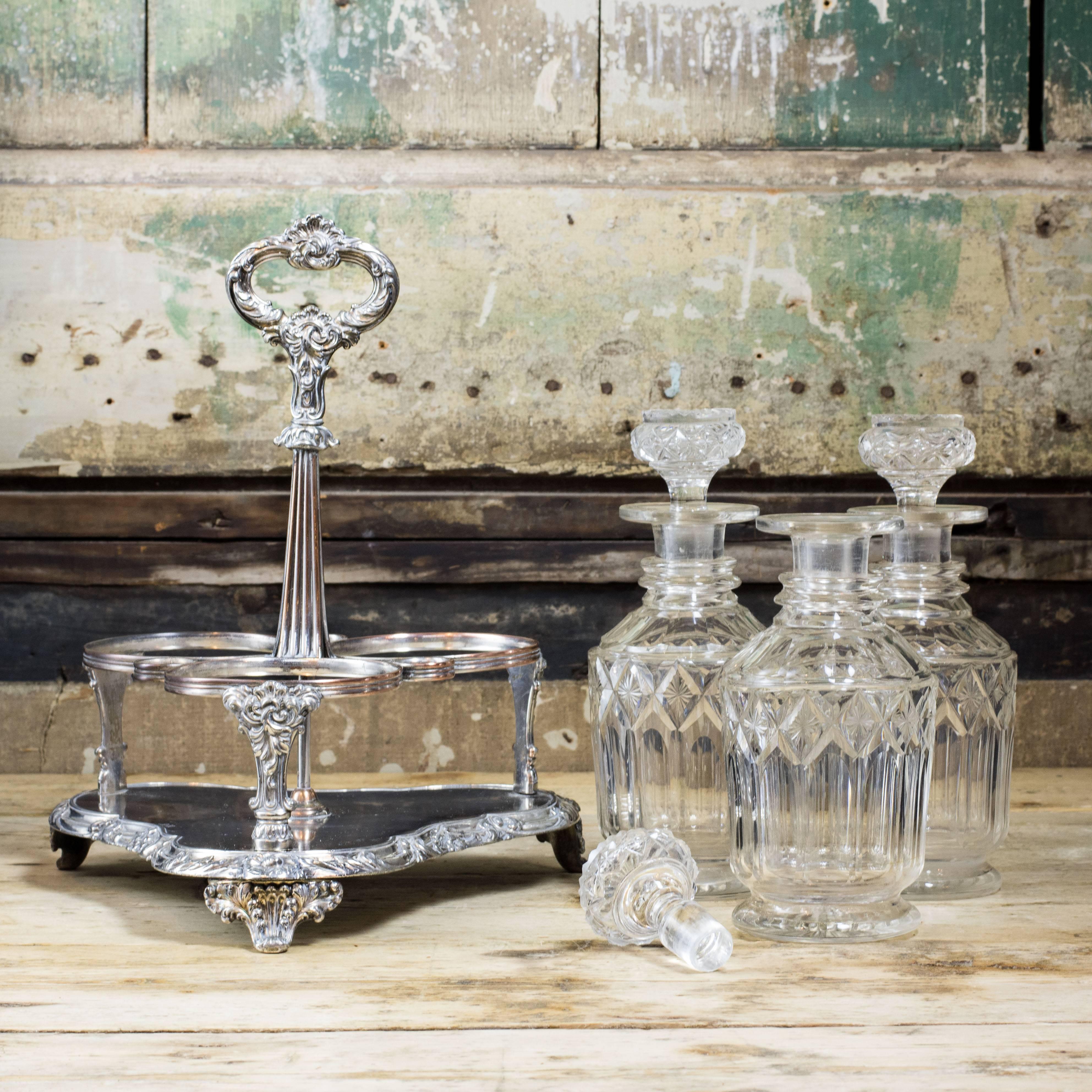 Early Victorian Decanter Stand 5