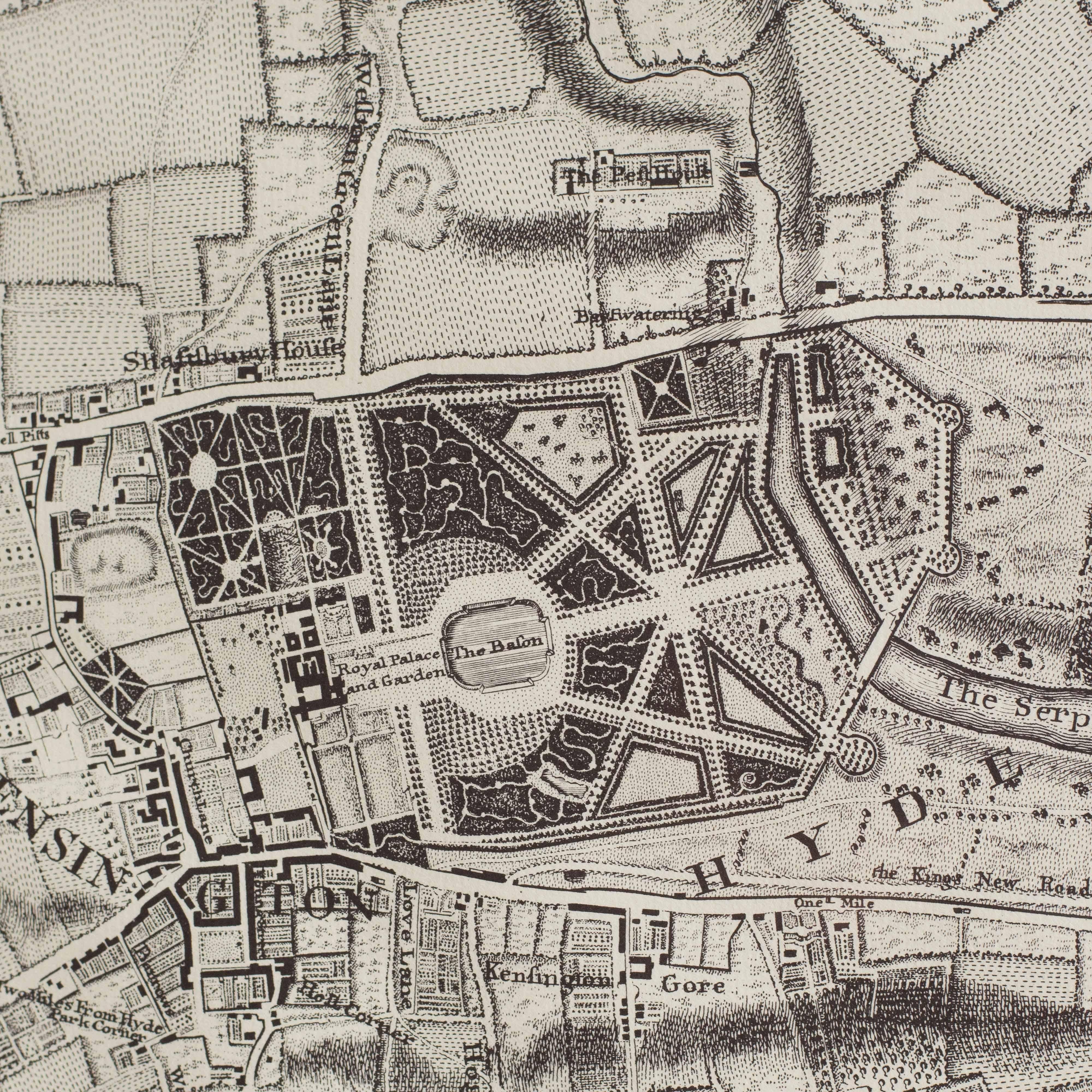 John Rocque Map of London 1