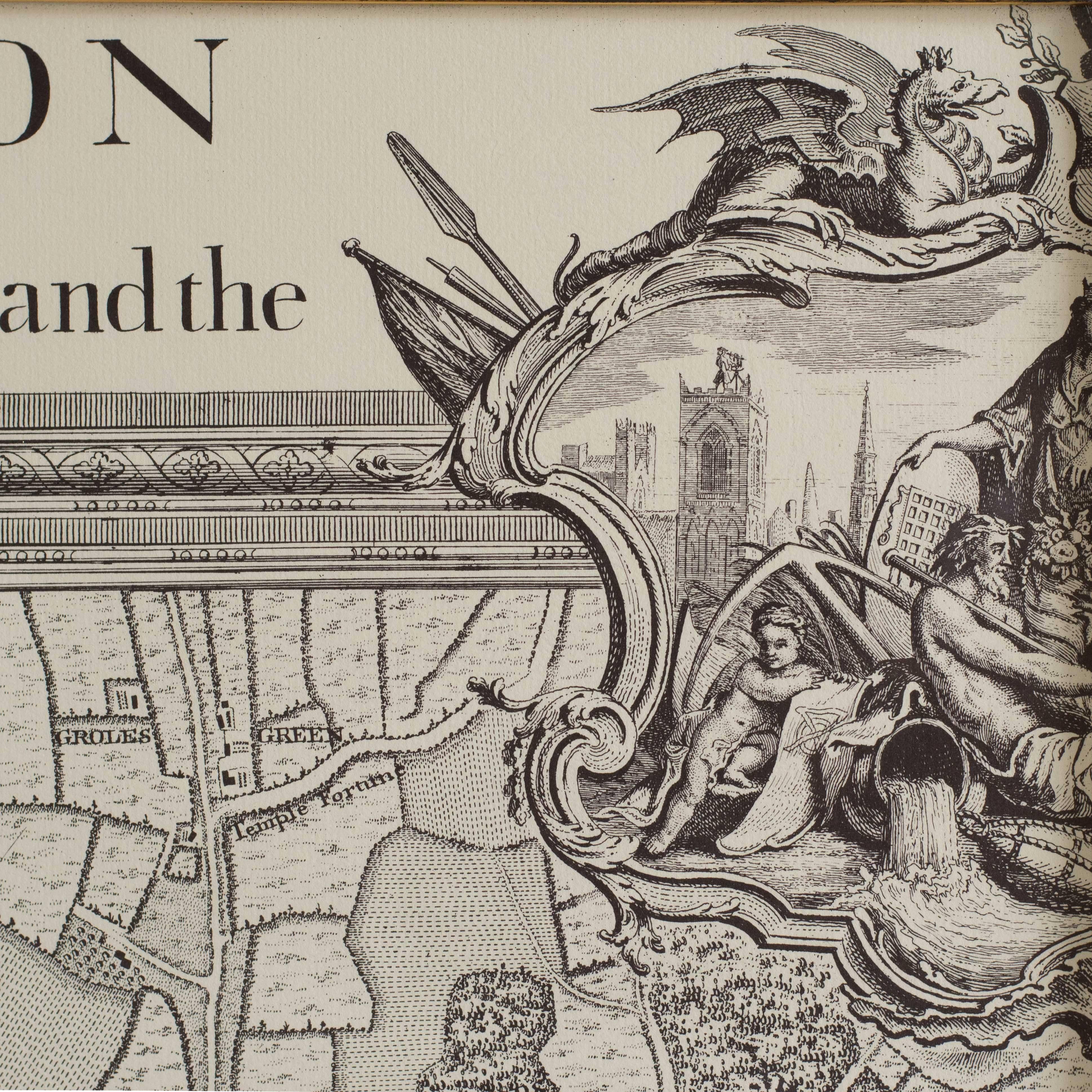 john rocque map of london print
