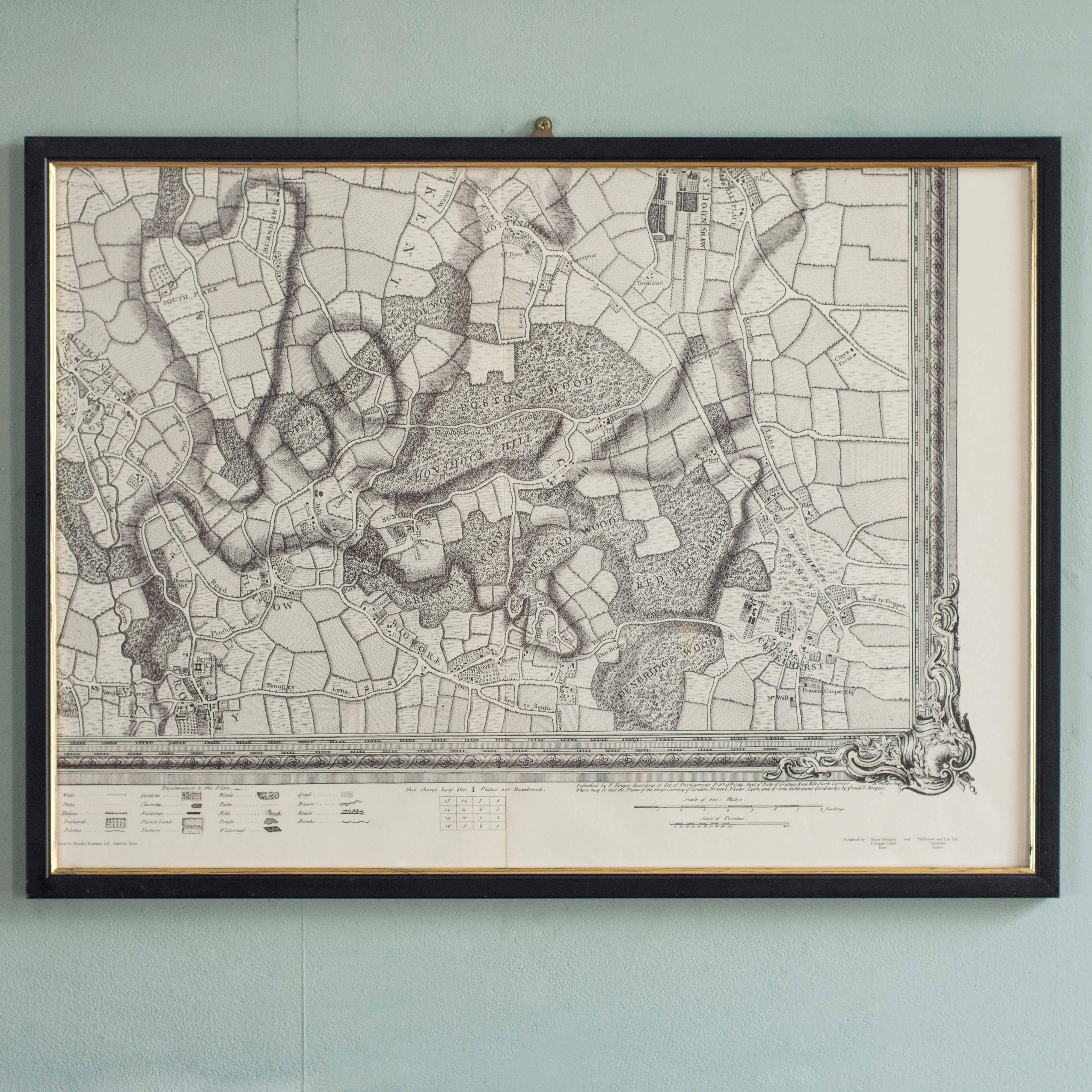 John Rocque Map of London 3
